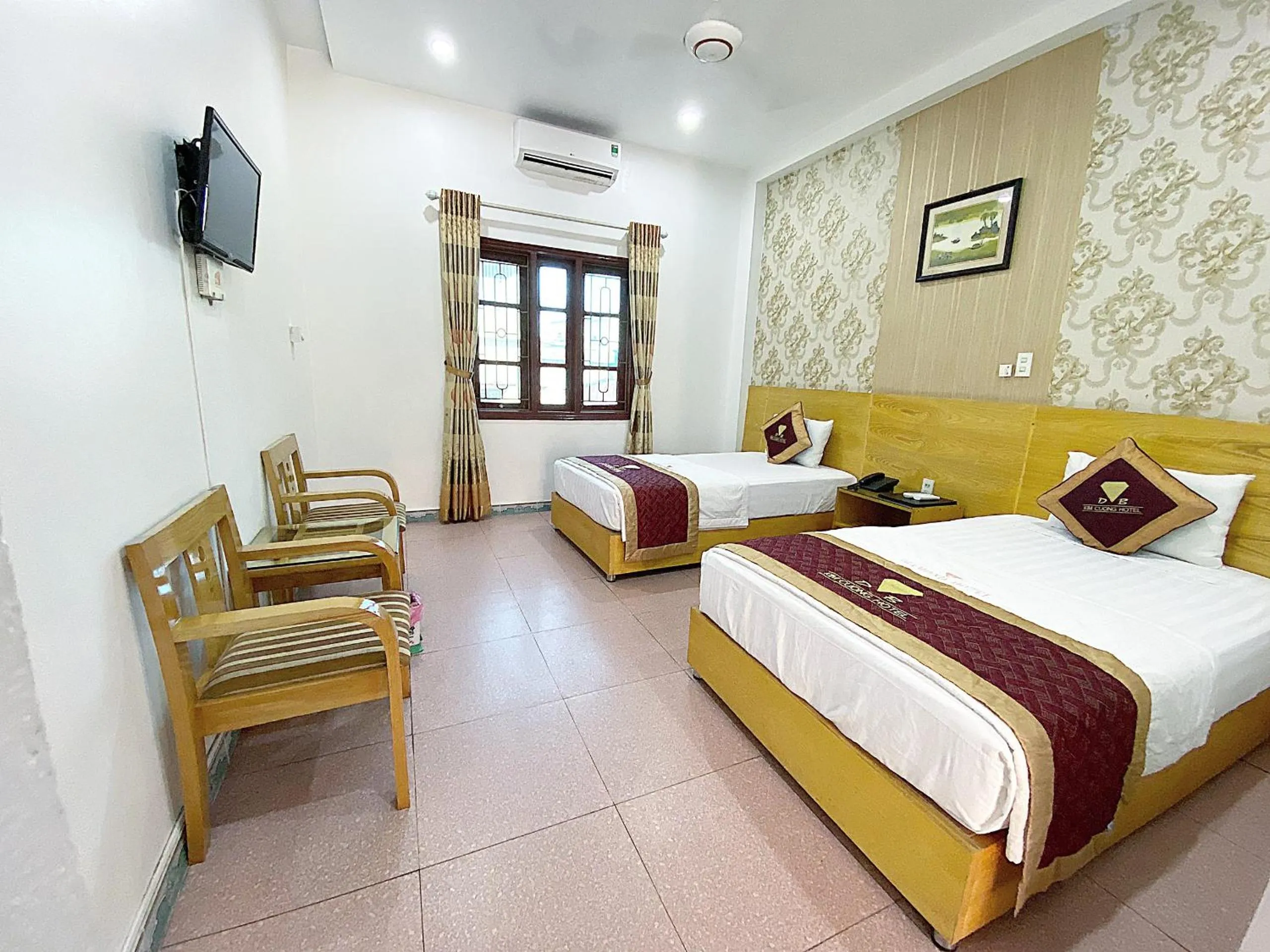 Photo of the whole room, Bed in Diamond Hotel Thai Binh