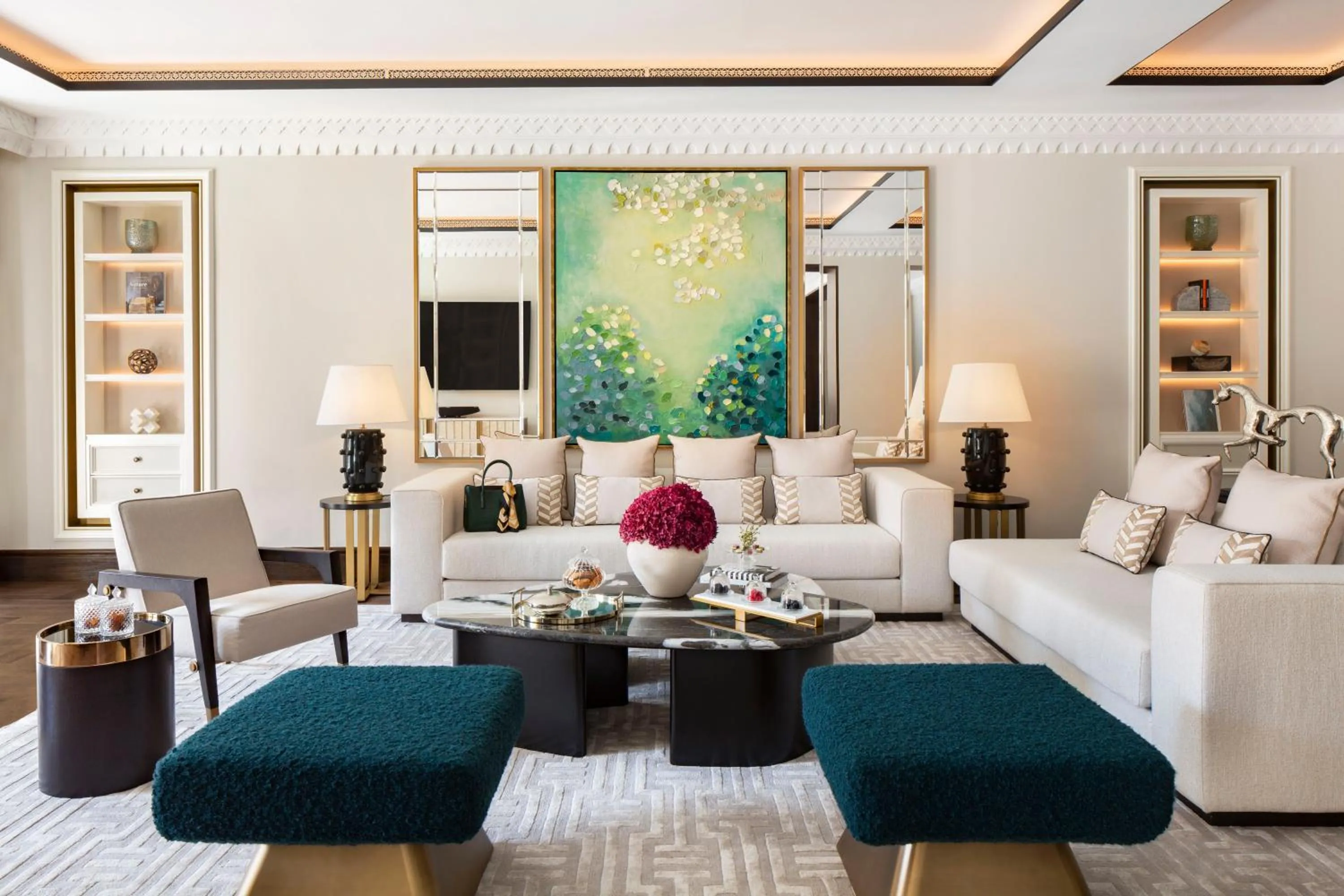 Living room in Jumeirah Dar Al Masyaf Dubai