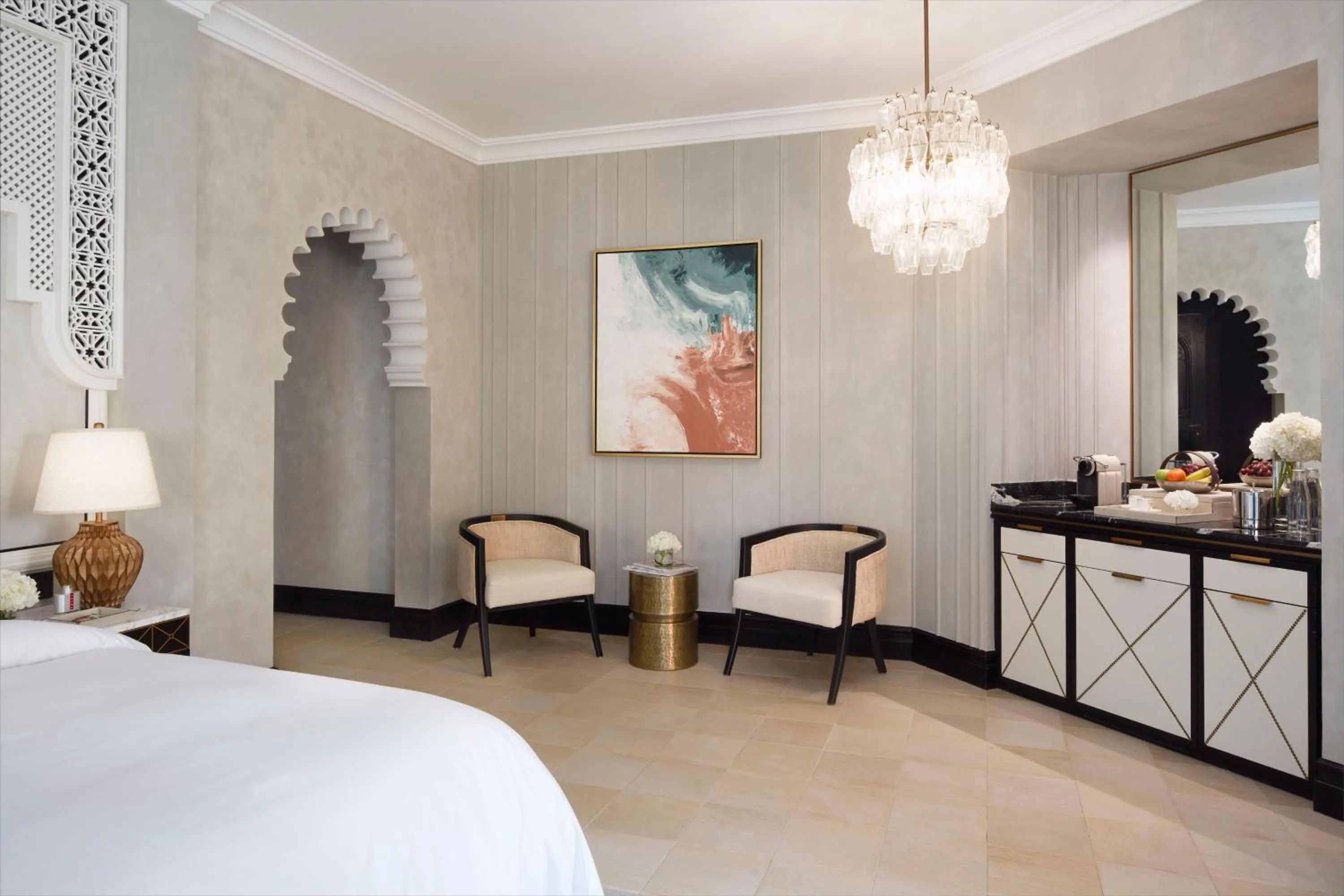 oven, Bed in Jumeirah Dar Al Masyaf Dubai