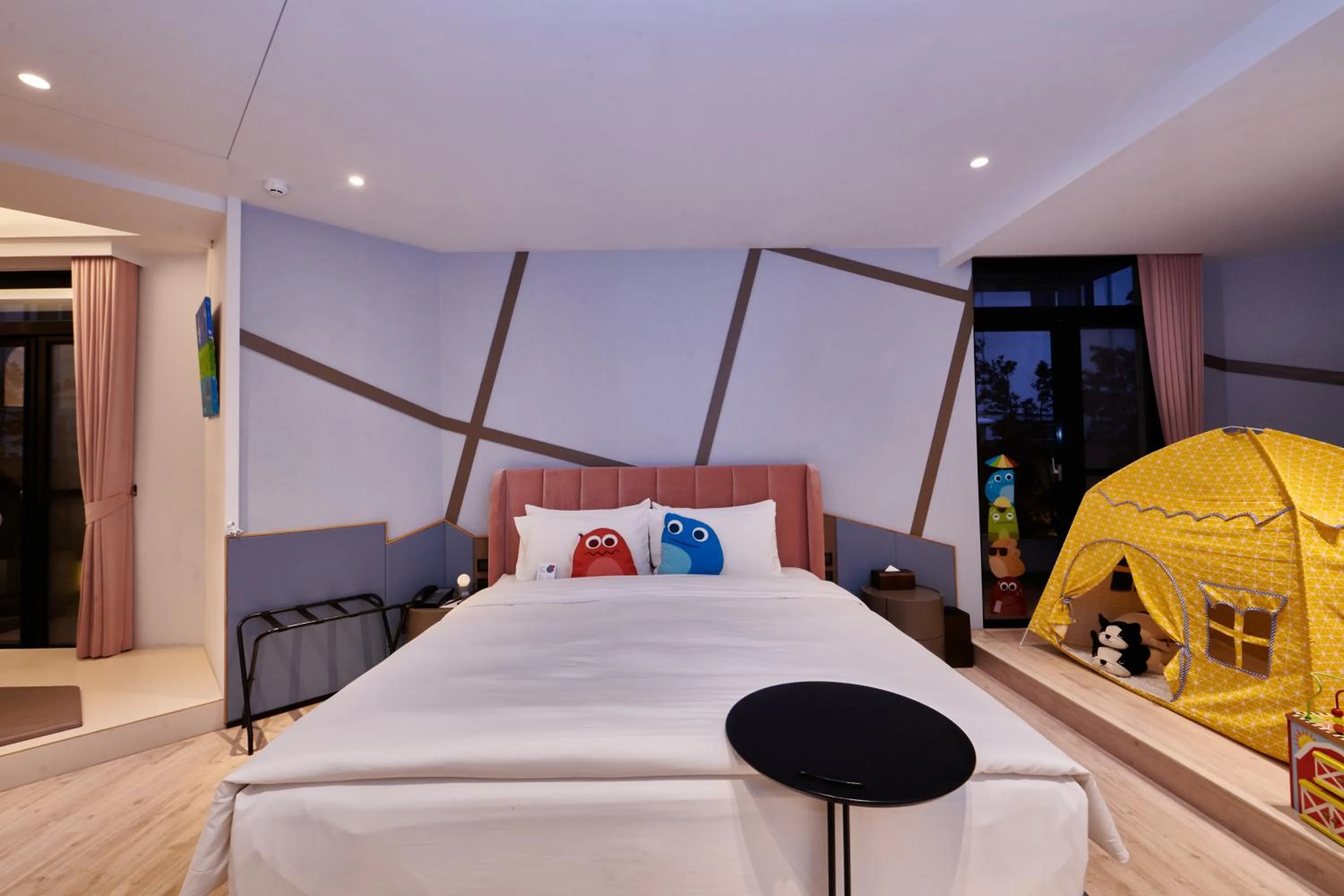 Bed in 墾丁耳東華苑ErDong Manor