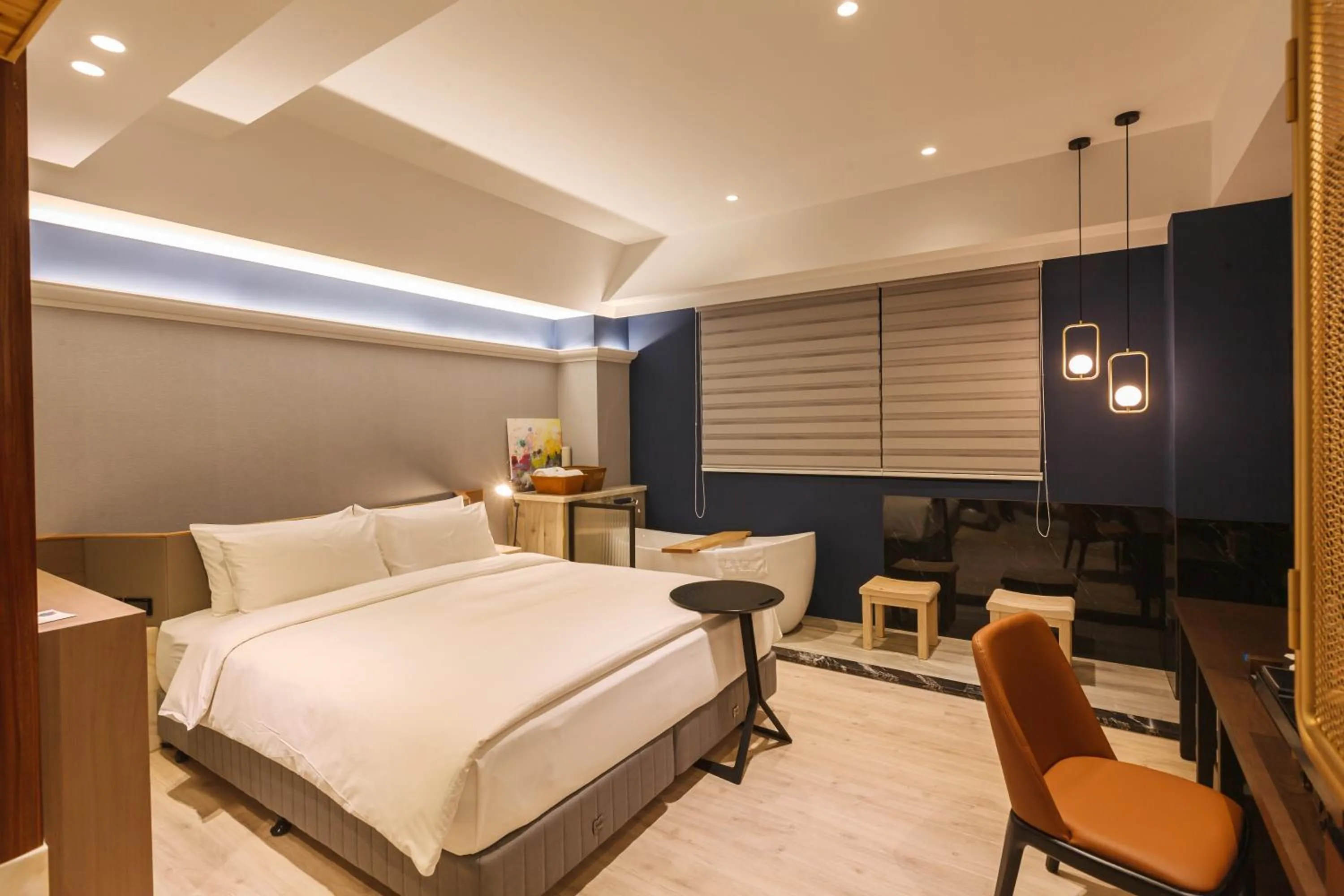 Bed in 墾丁耳東華苑ErDong Manor