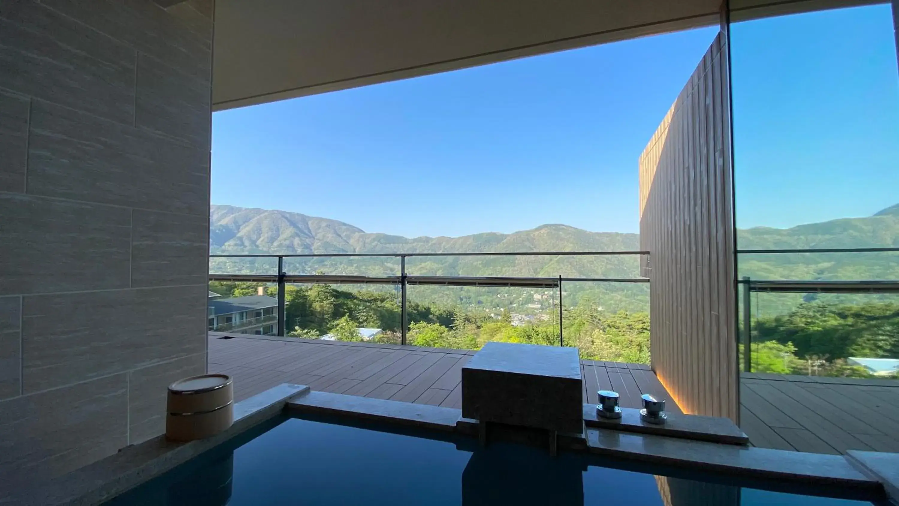 Deluxe Corner Suite with Tatami Area with Open-Air Bath - Top Floor-(RYO) in Gen Hakone Gora Deluxe Corner Suite with Tatami Area with Open-Air Bath - Top Floor-(RYO) in Gen Hakone Gora