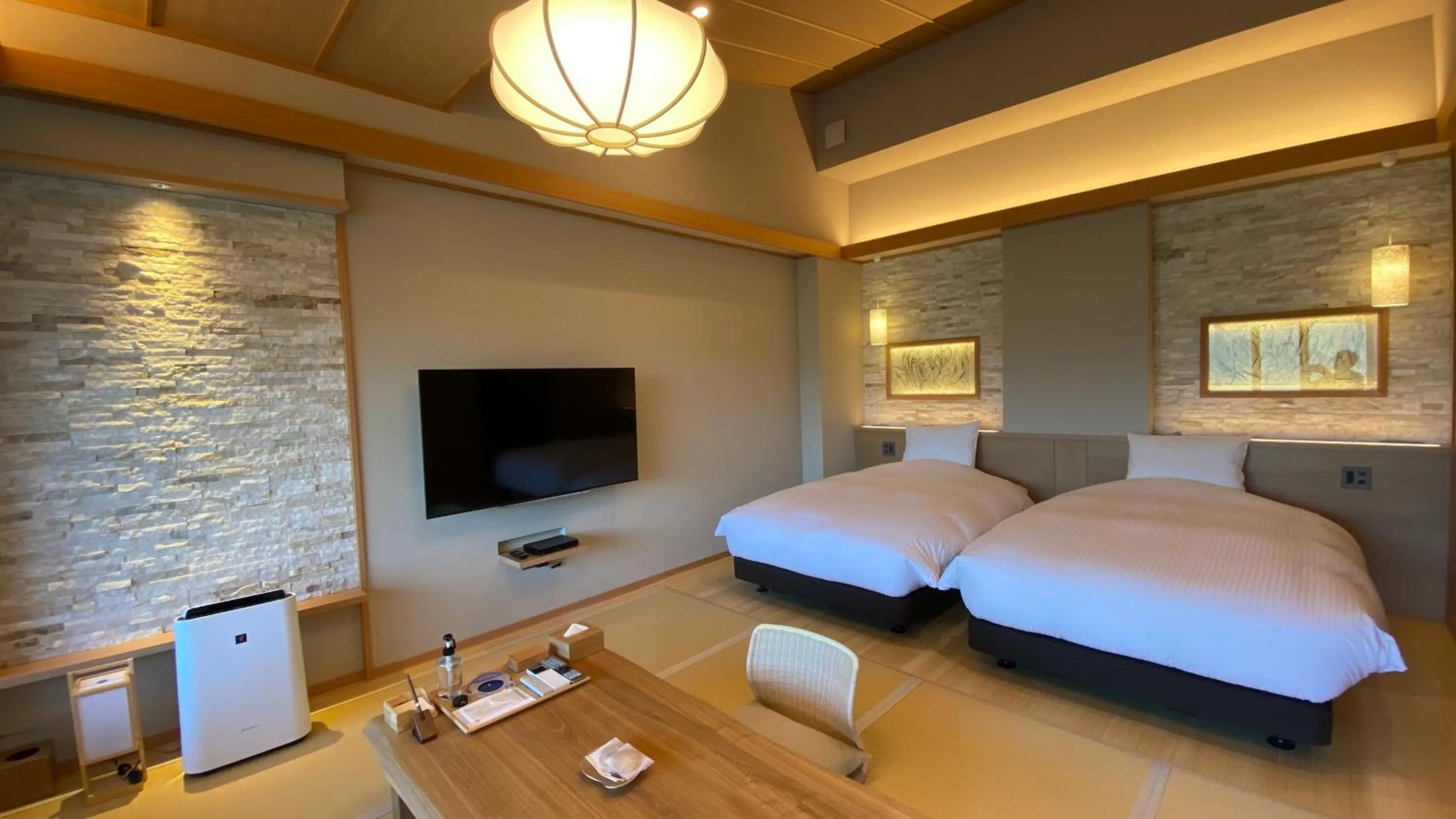 Bed in Gen Hakone Gora