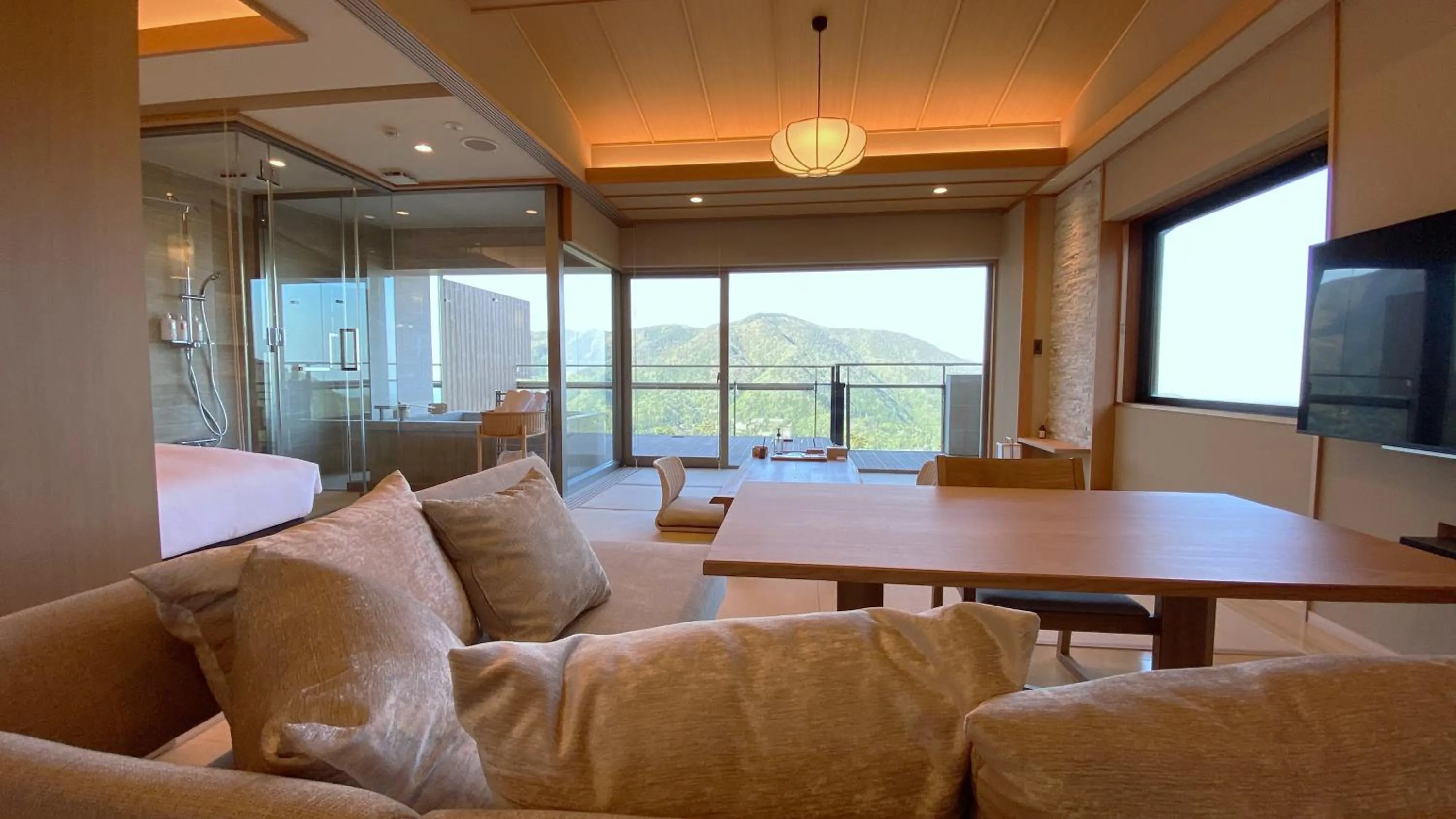 Living room in Gen Hakone Gora