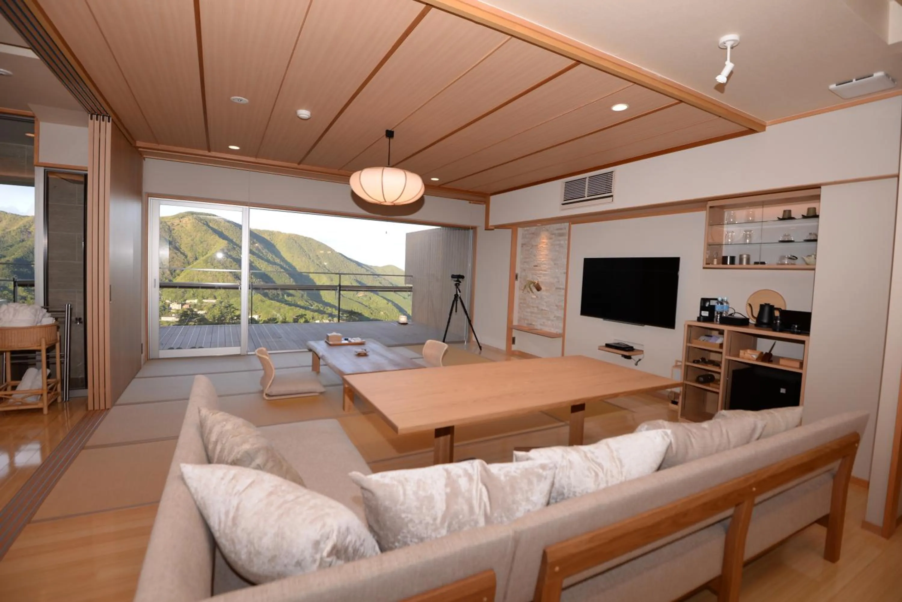 Living room in Gen Hakone Gora