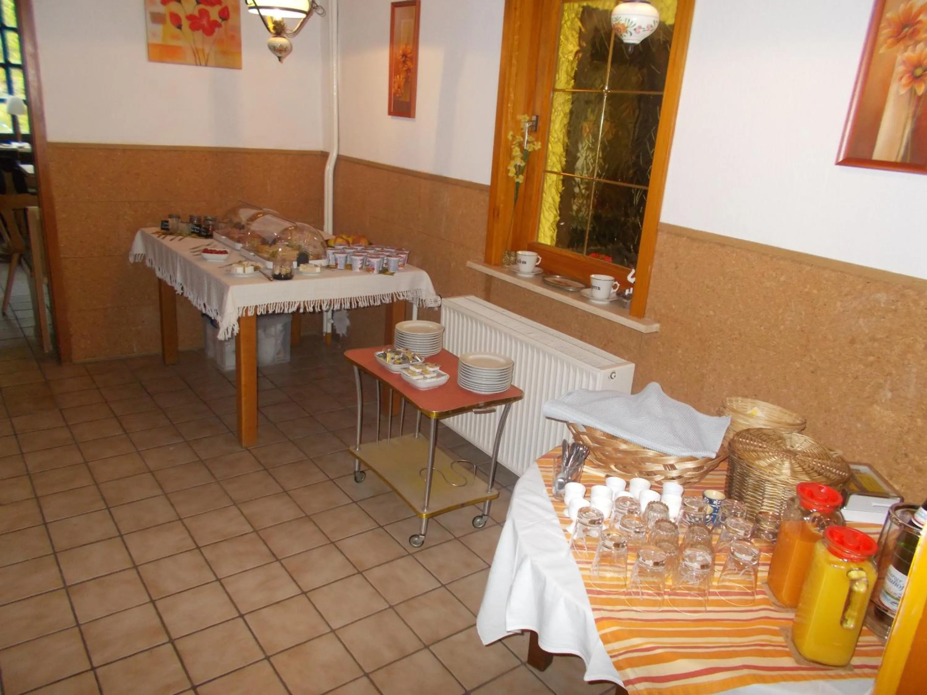 Food and drinks in Wiedaer Hütte