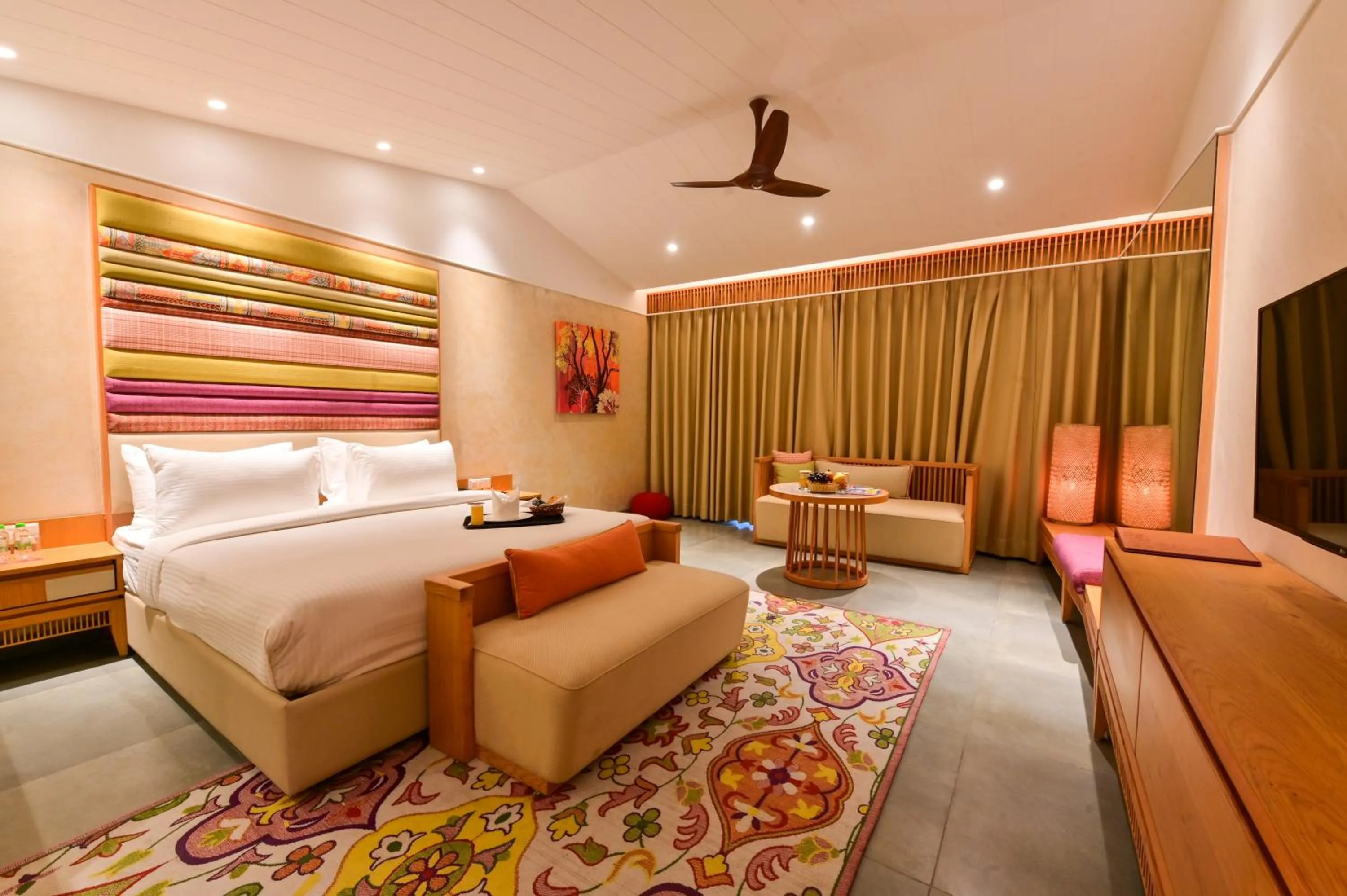 Photo of the whole room, Bed in Four A Resort Jammu