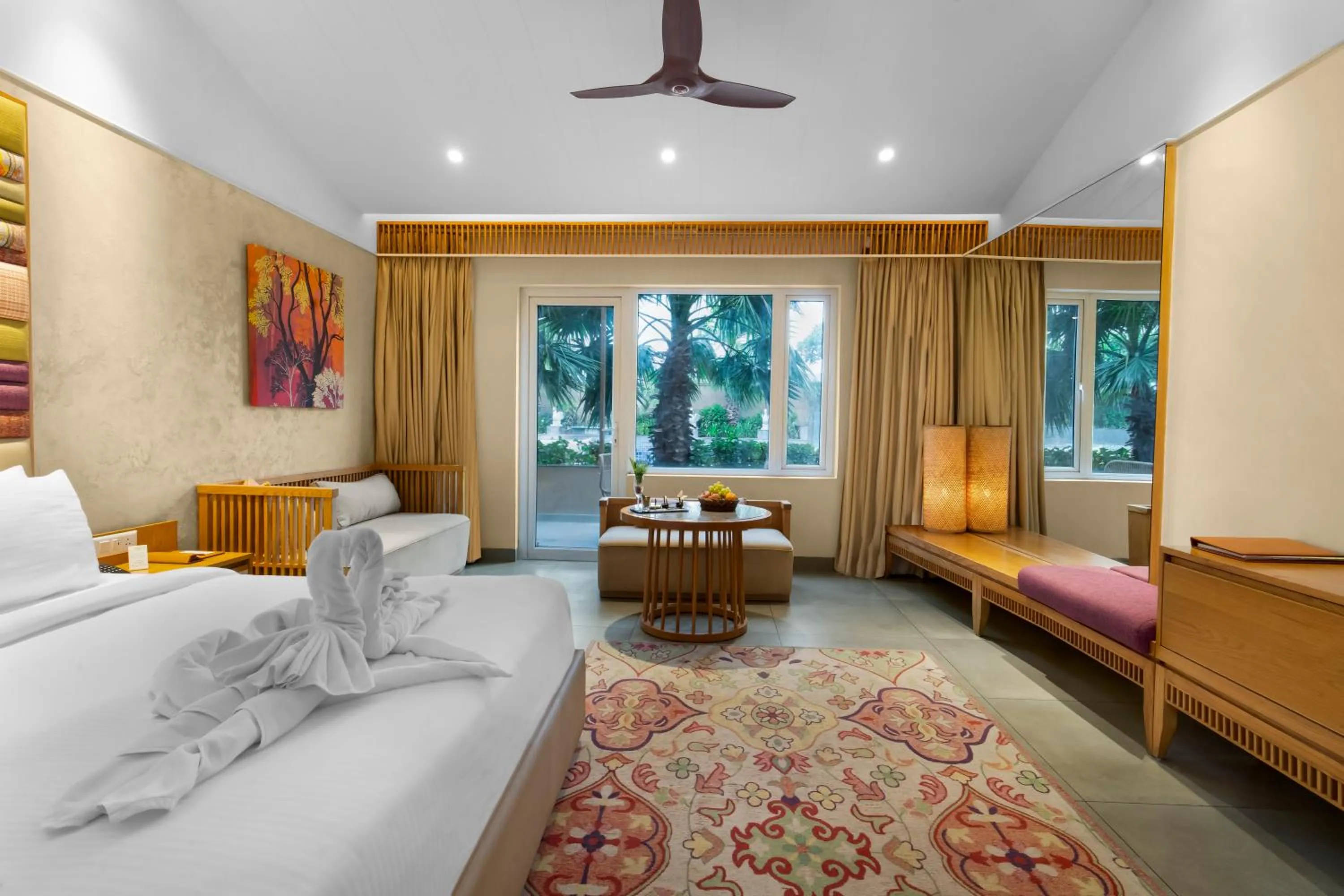 Bedroom, Bed in Four A Resort Jammu