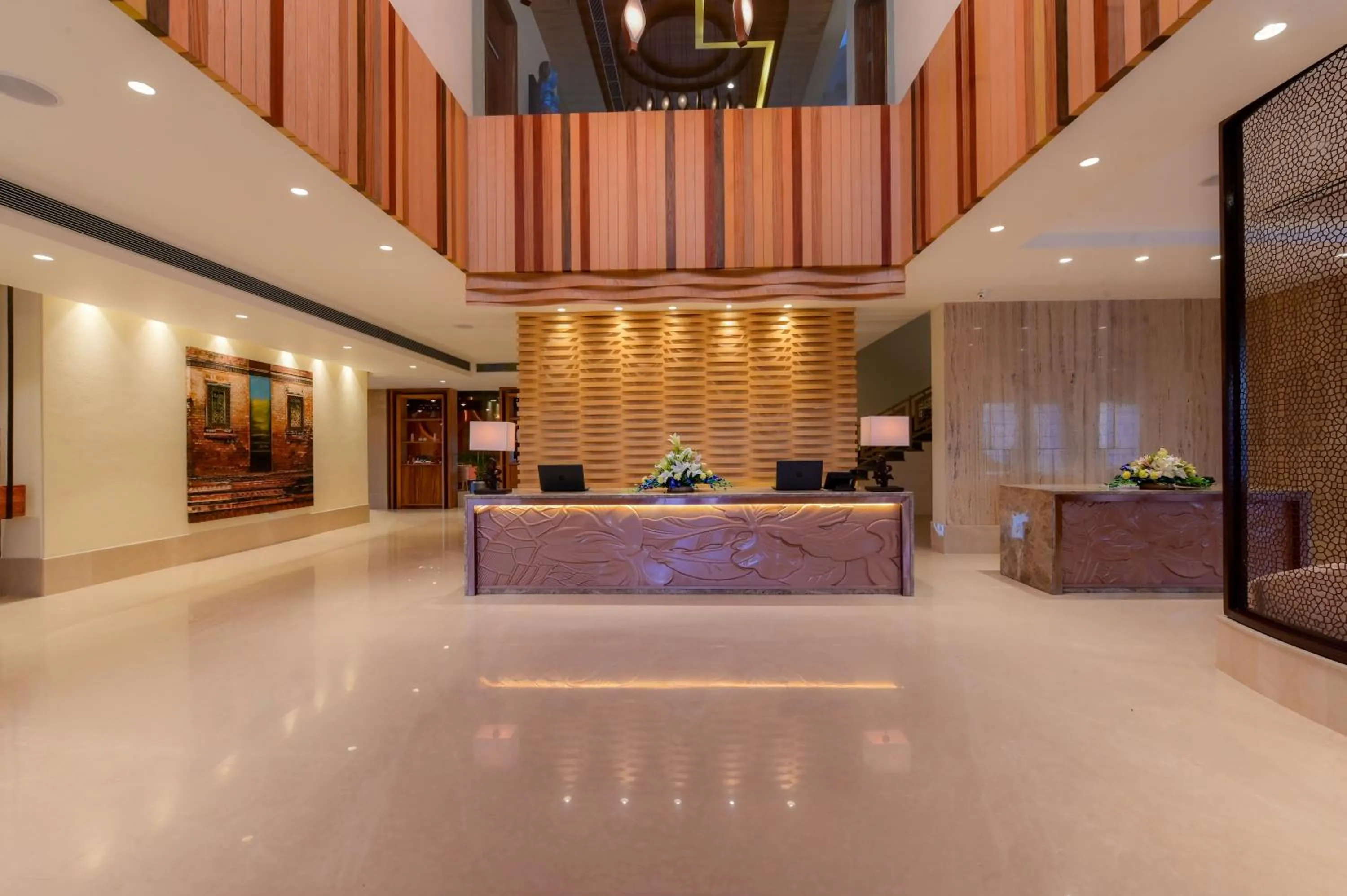 Lobby or reception in Four A Resort Jammu