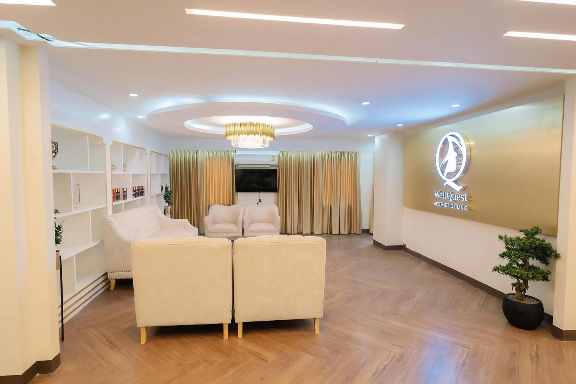 Living room in WellQuest Wellness Ladprao Soi 1
