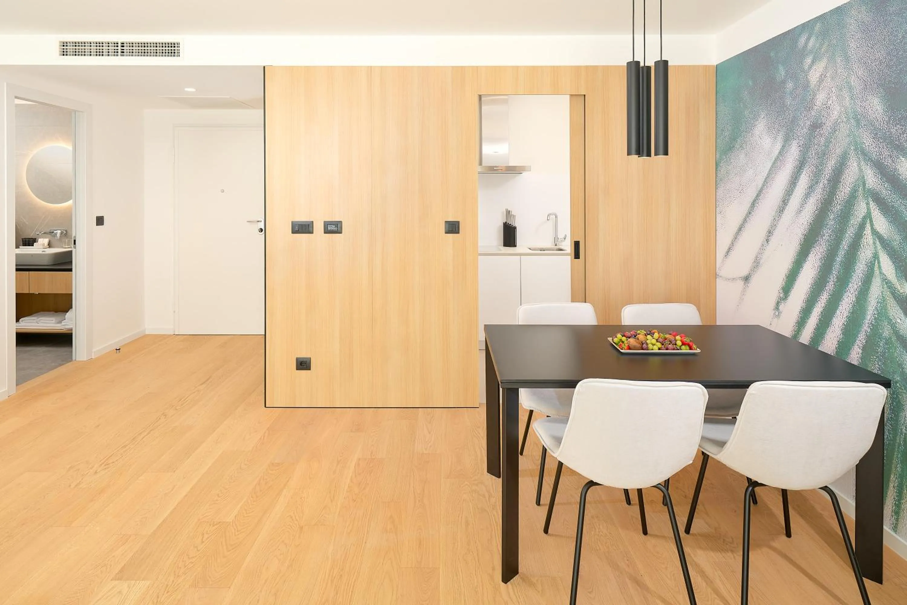 Dining area in Amphora's Garden