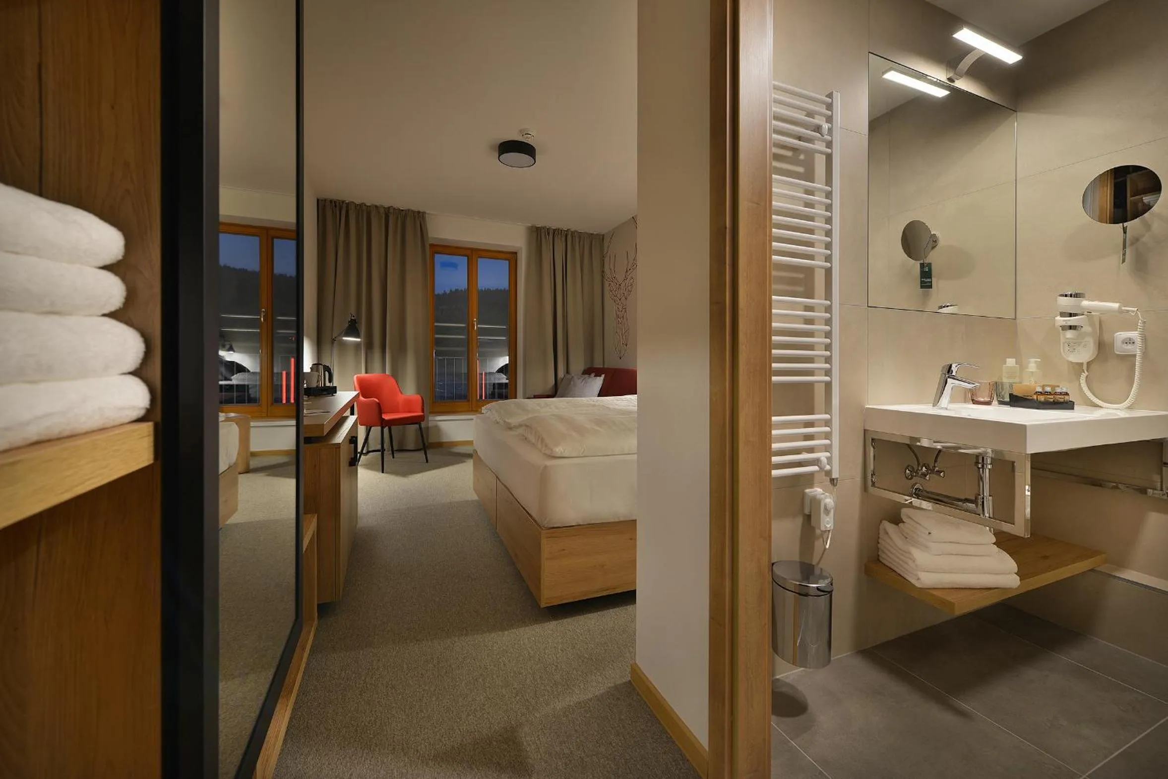 Bathroom in Hotel Element