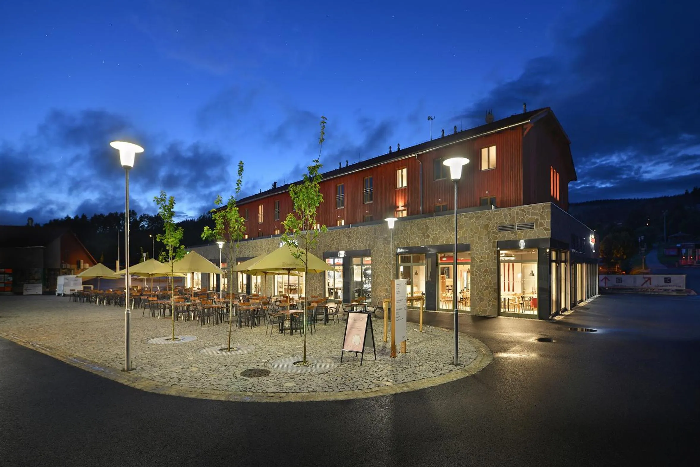 Area and facilities in Hotel Element