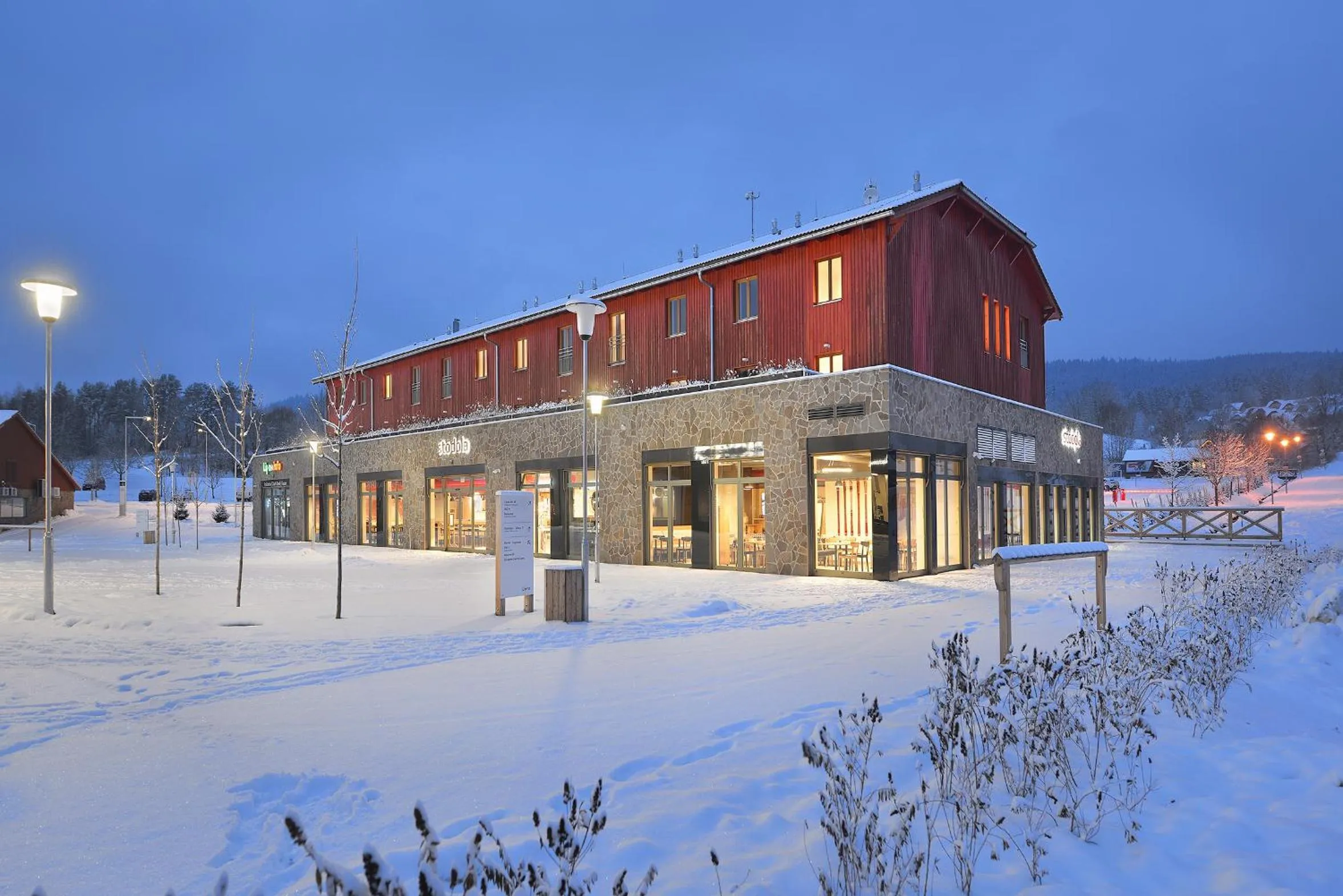 Property building in Hotel Element