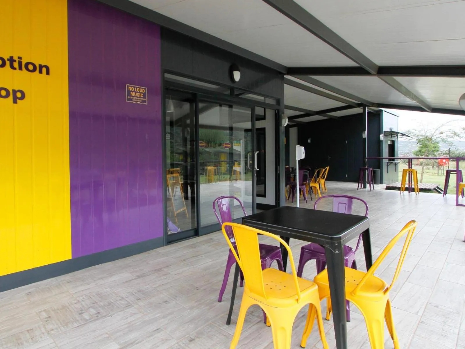 Patio in SleepOver Moria