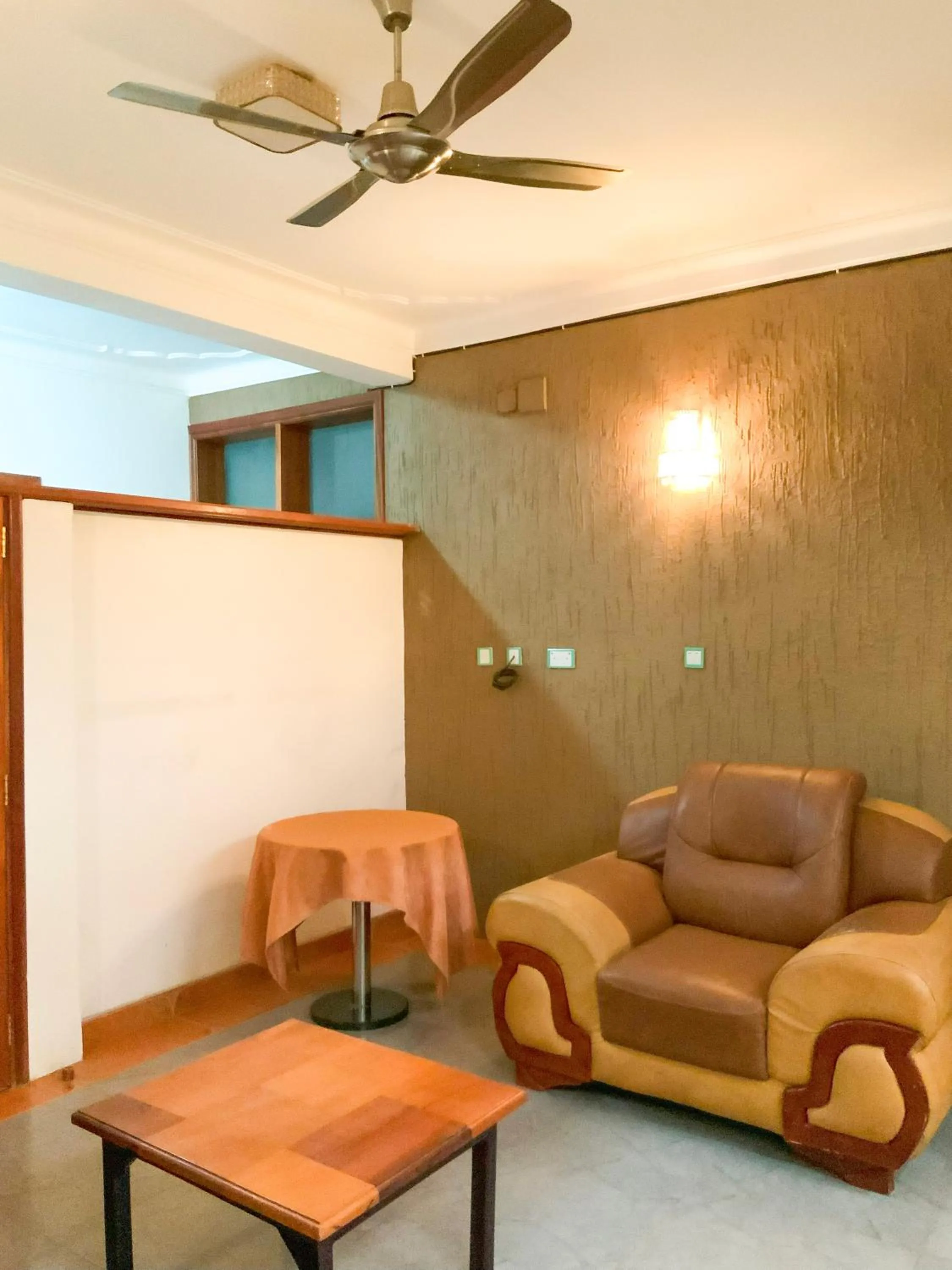 Seating area in Hendo Hotel