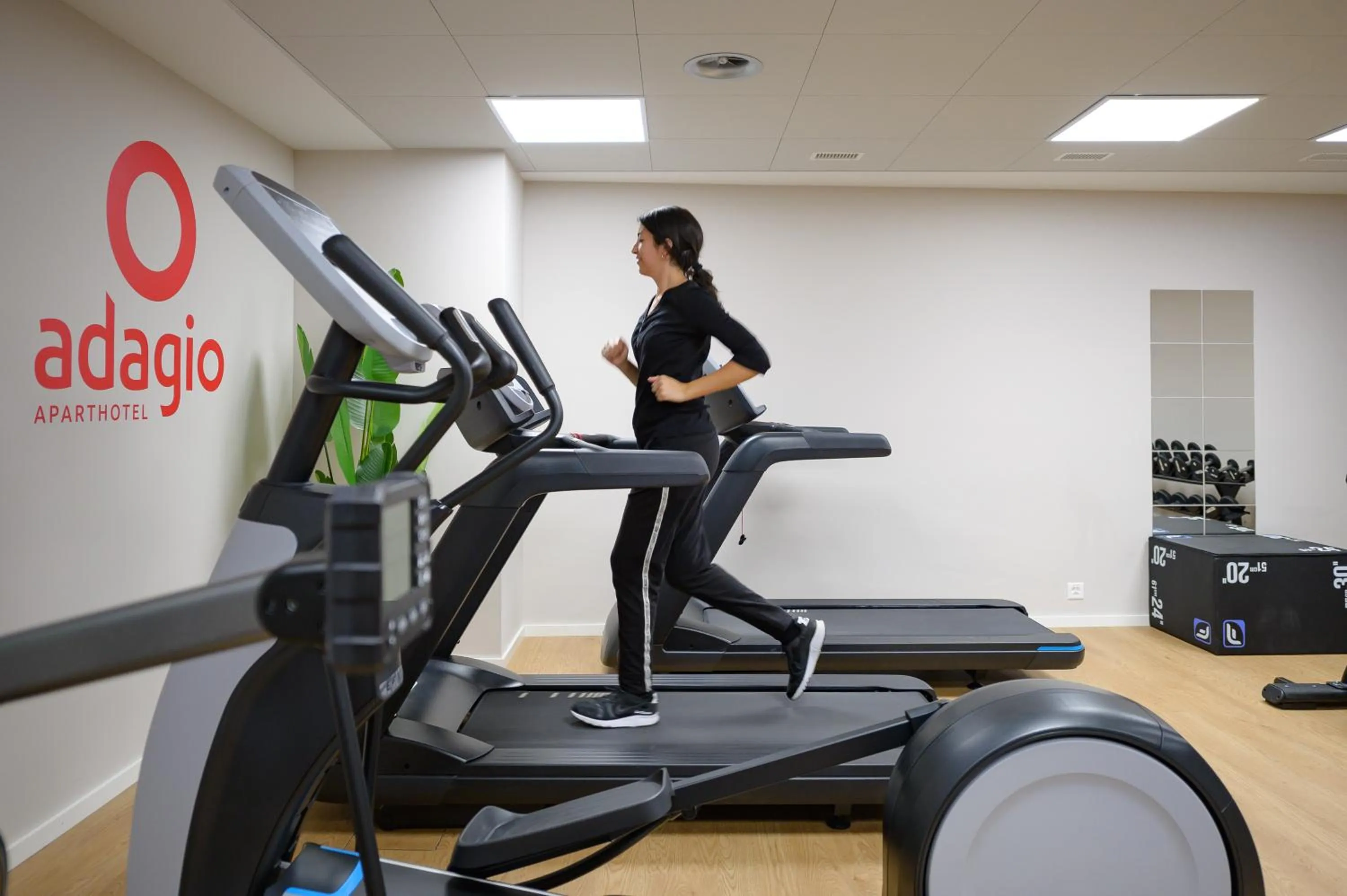 Fitness centre/facilities in Aparthotel Adagio Zurich City Center