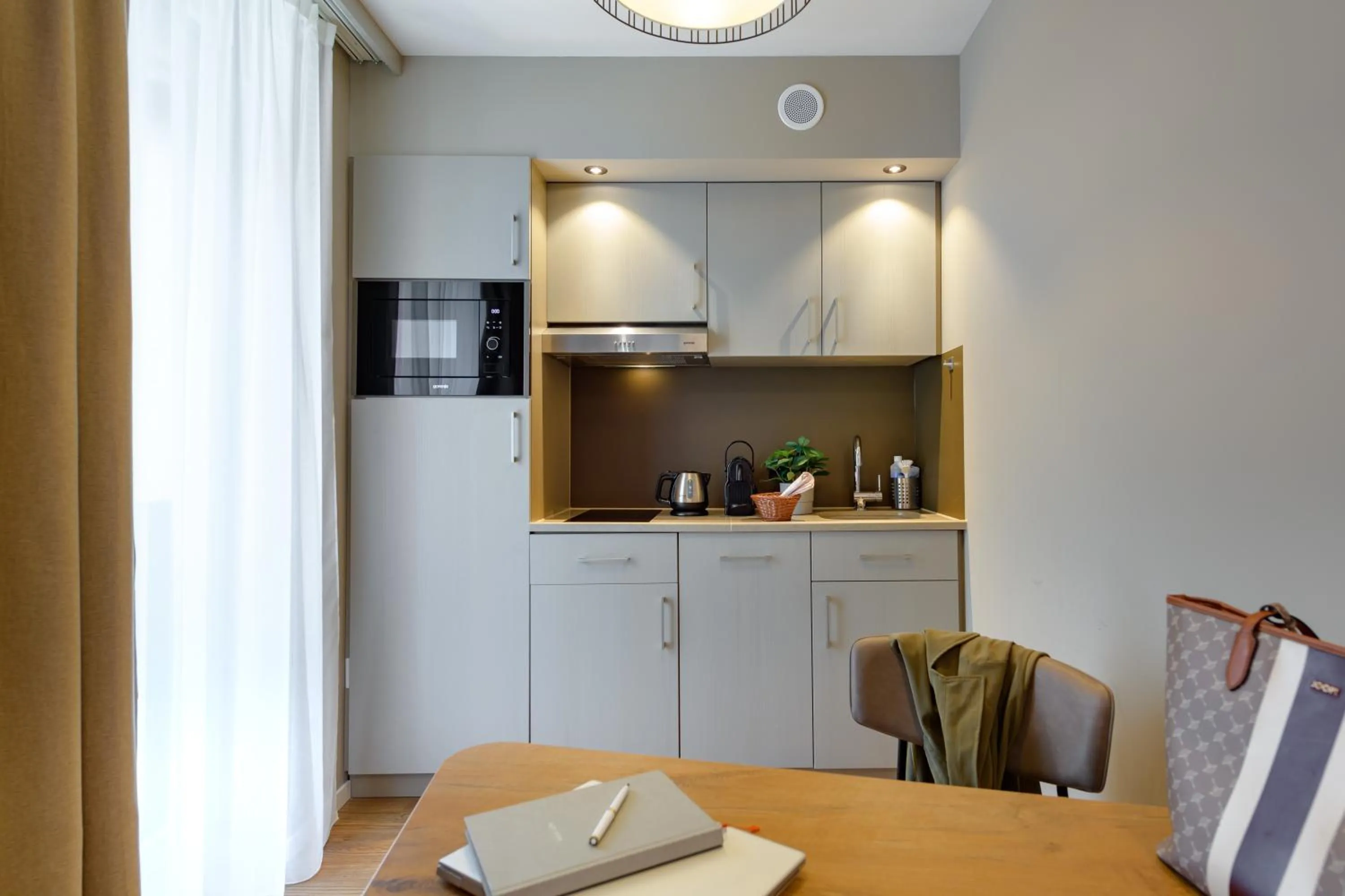 kitchen in Aparthotel Adagio Zurich City Center