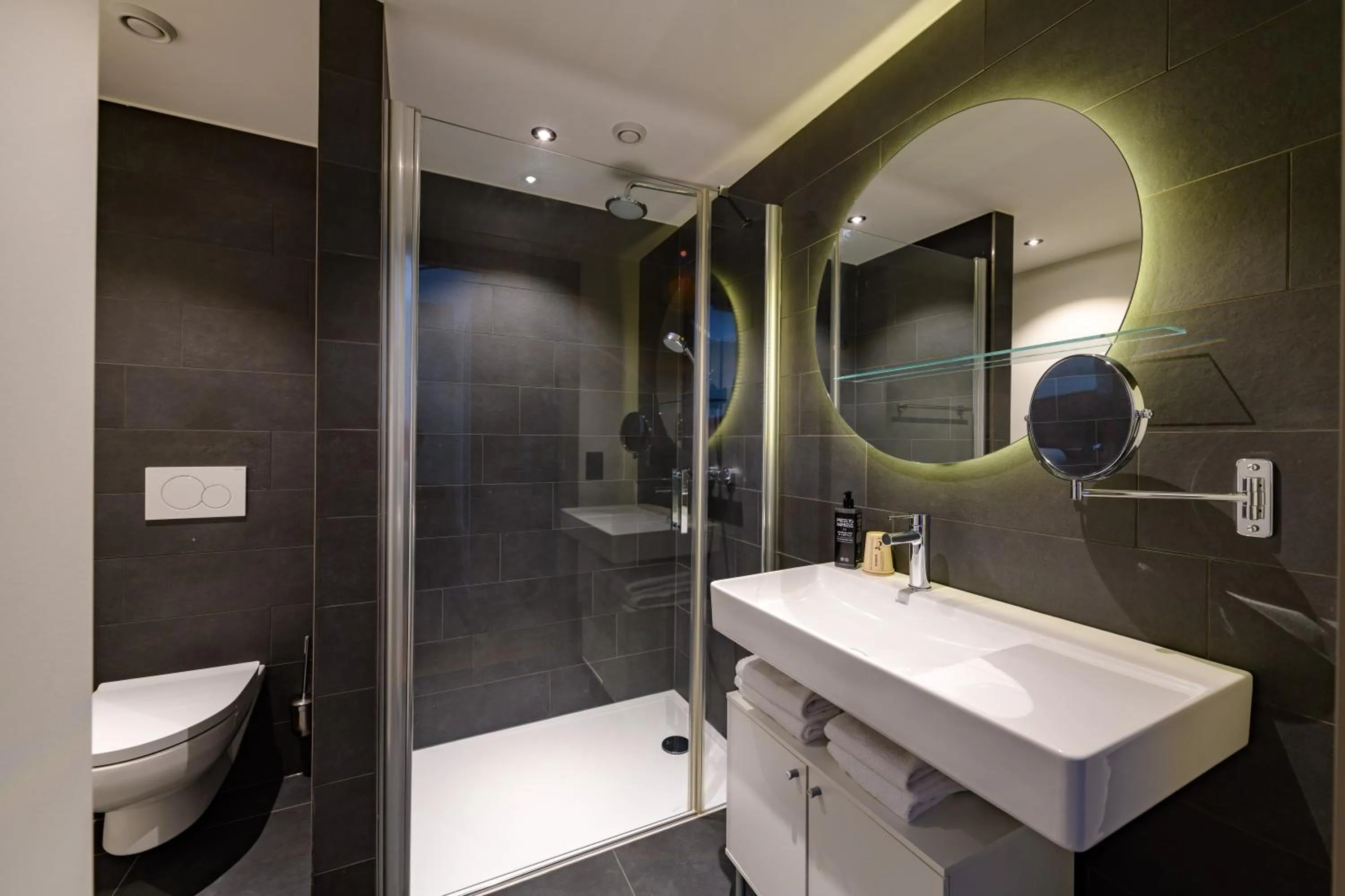 Bathroom in Aparthotel Adagio Zurich City Center