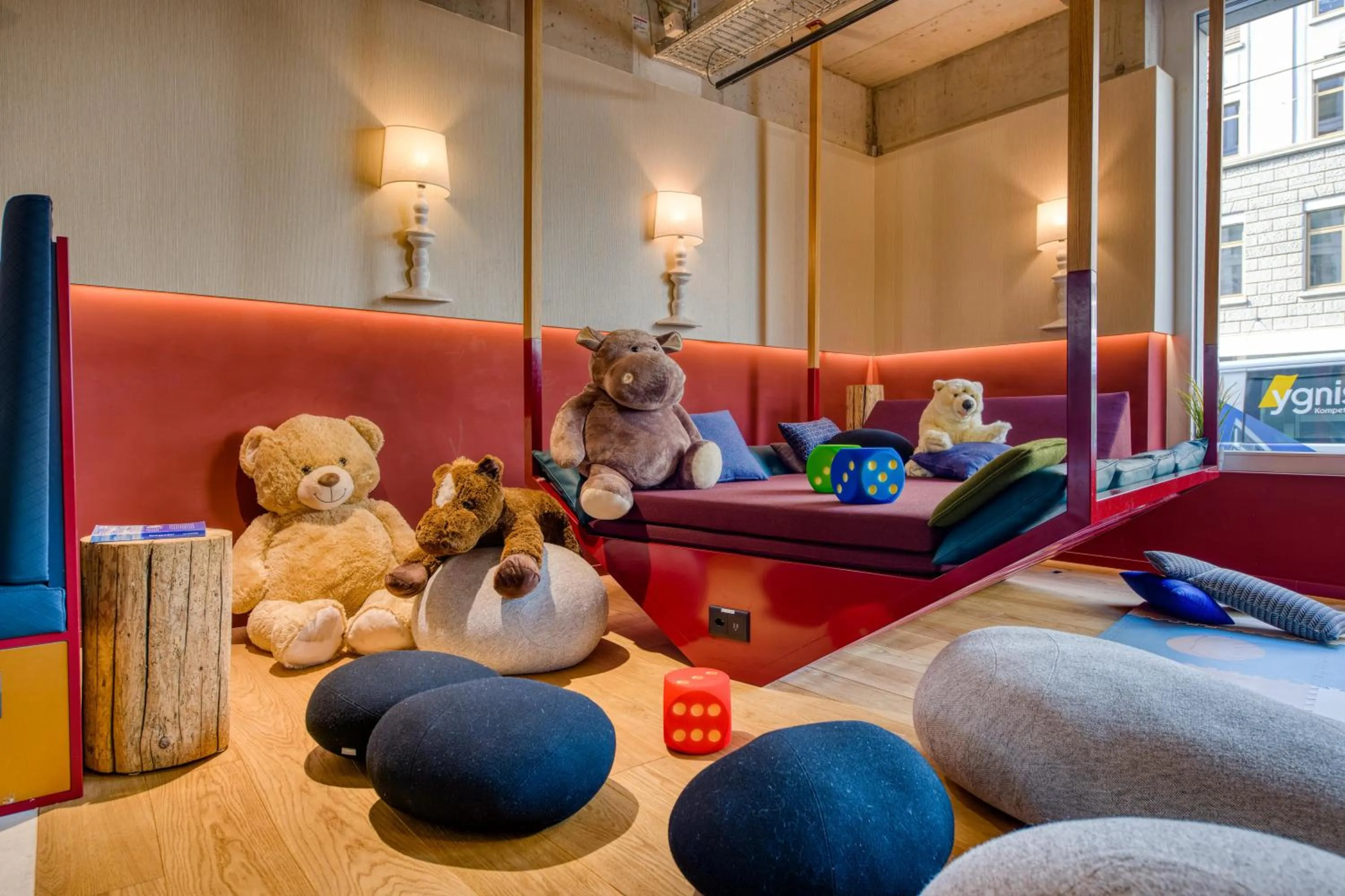 Children play ground in Aparthotel Adagio Zurich City Center