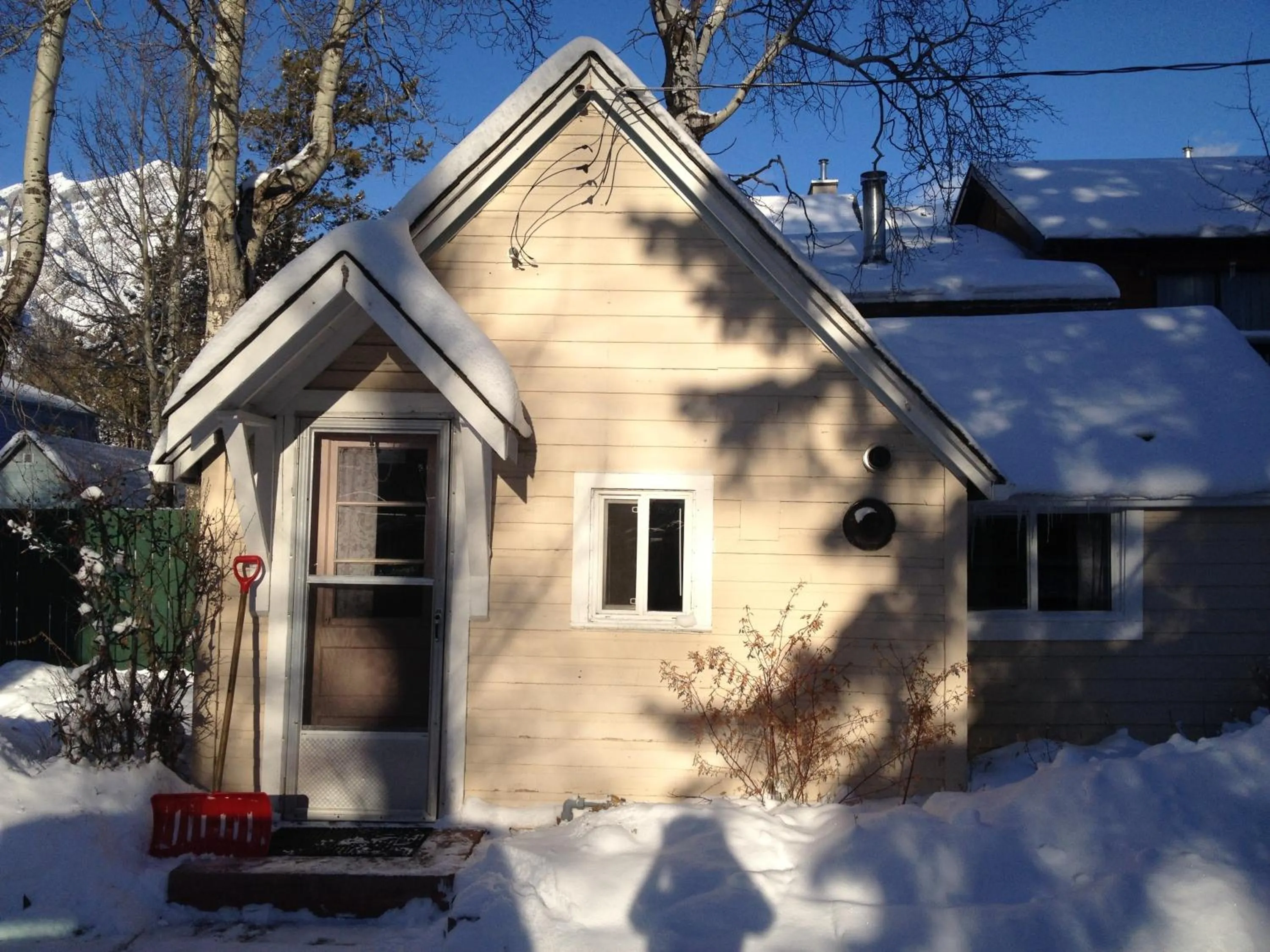 Facade/entrance in Holiday Lodge Cabins