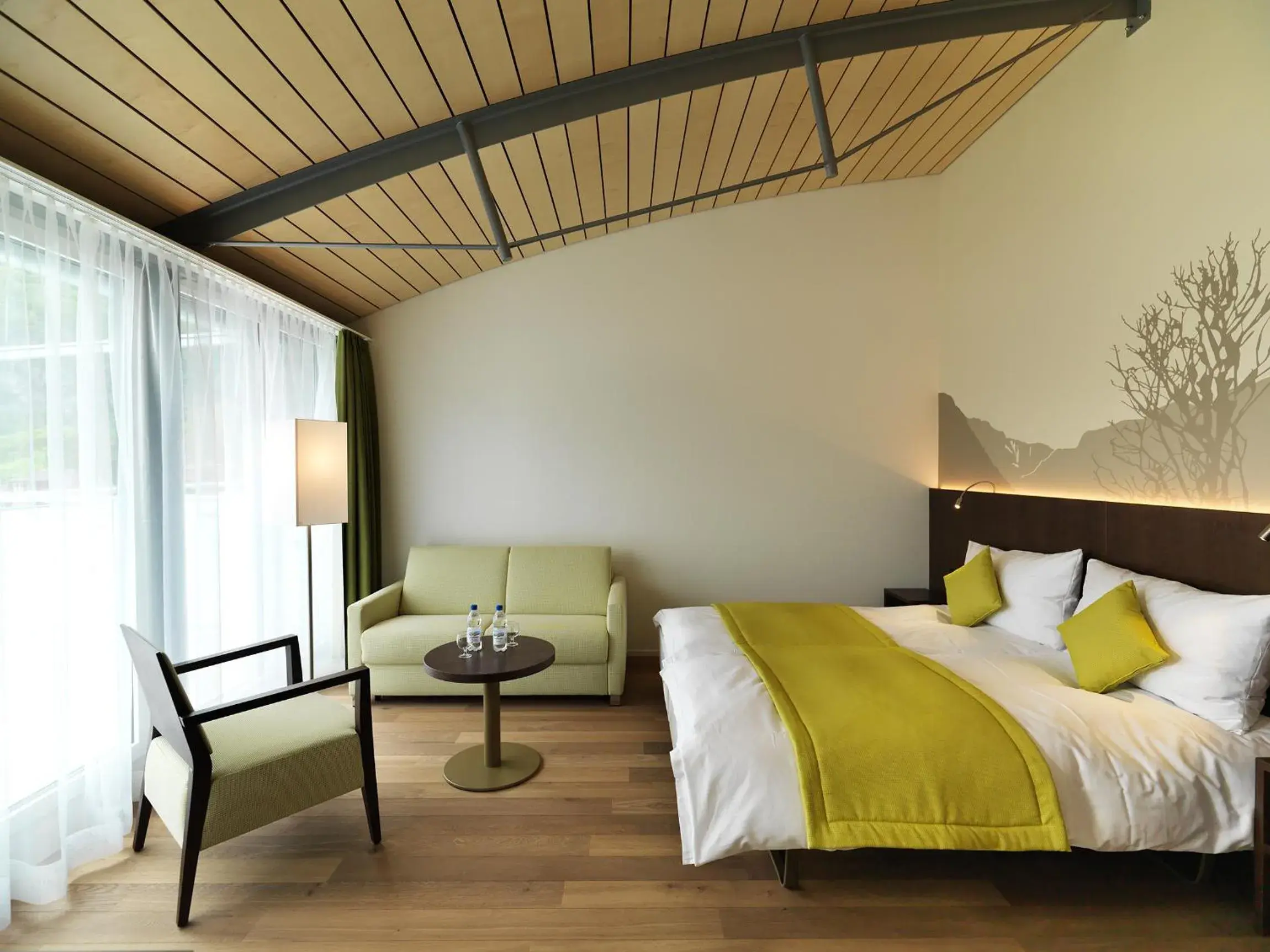 Premium Roof Double Room in Hotel Artos Interlaken Premium Roof Double Room in Hotel Artos Interlaken