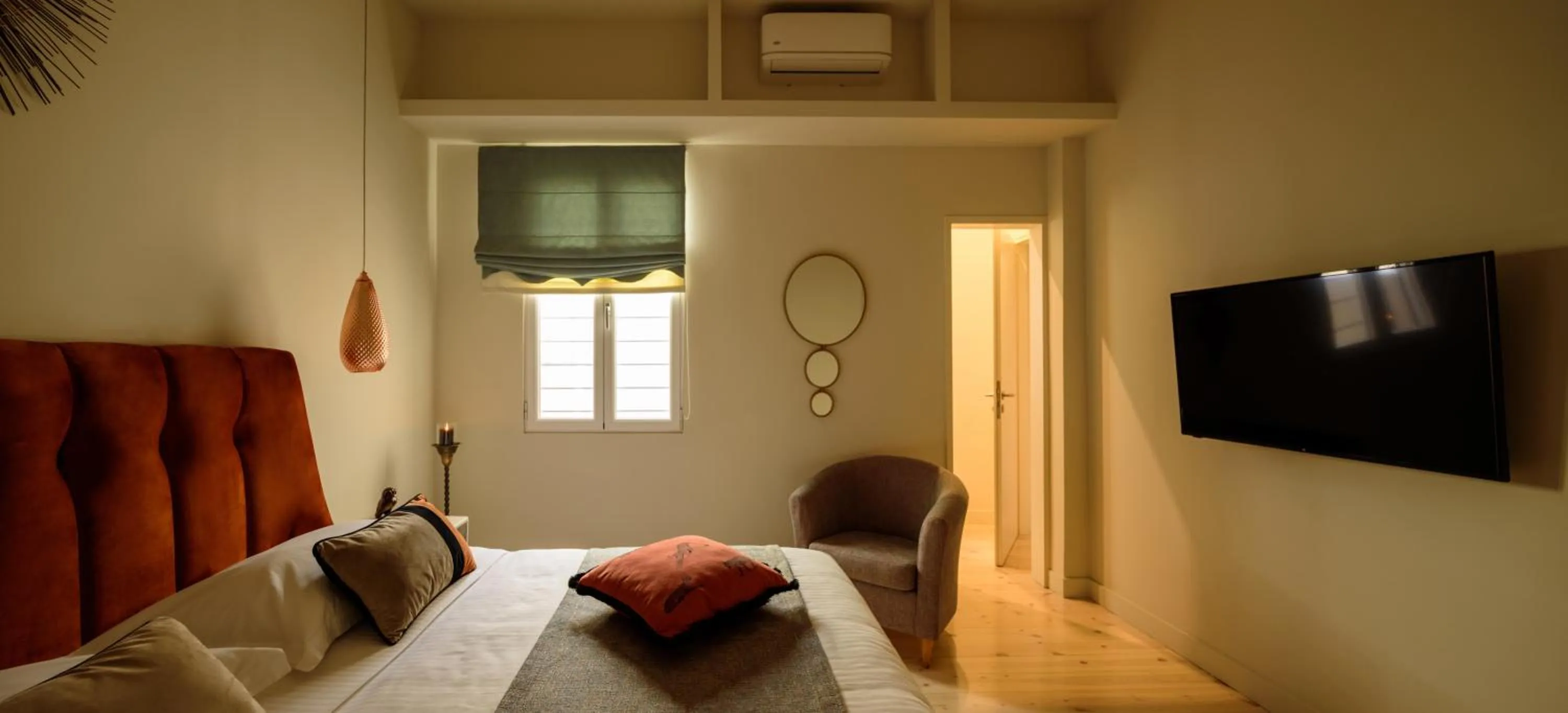 Bed in THIRAMENOUS RESIDENCE