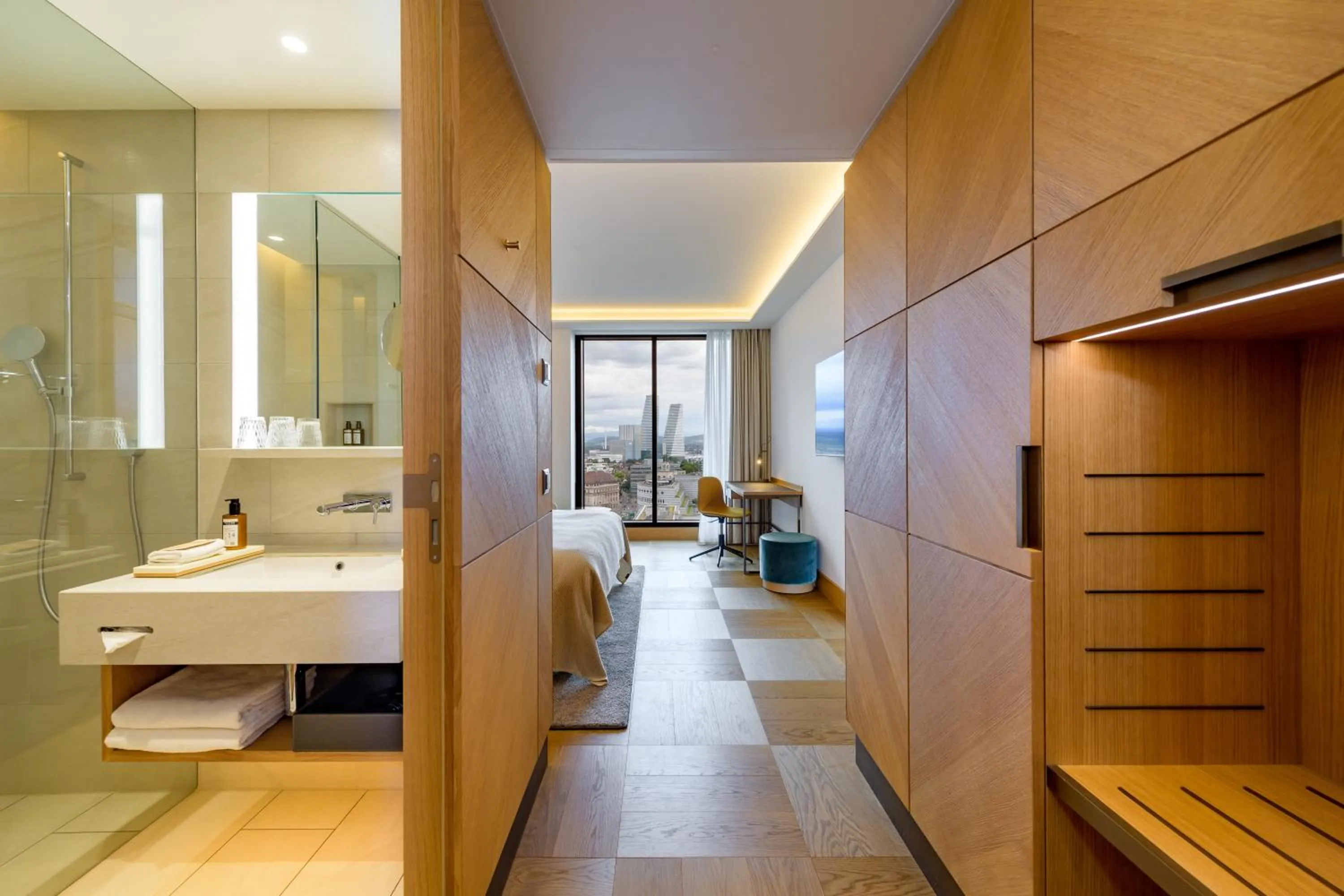 Bedroom in Mövenpick Hotel Basel