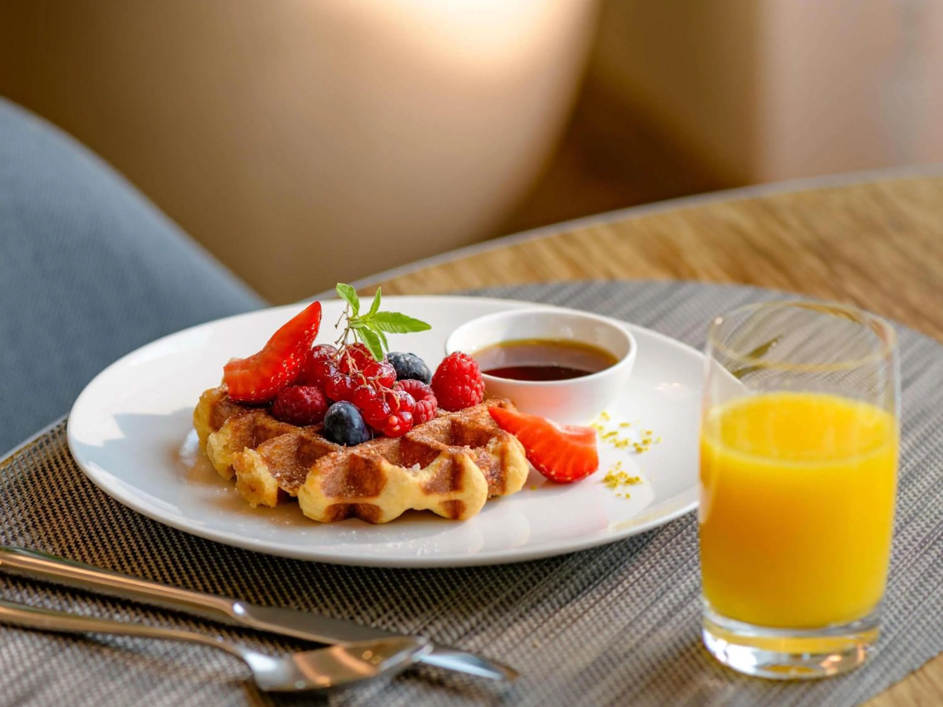 Breakfast in Mövenpick Hotel Basel