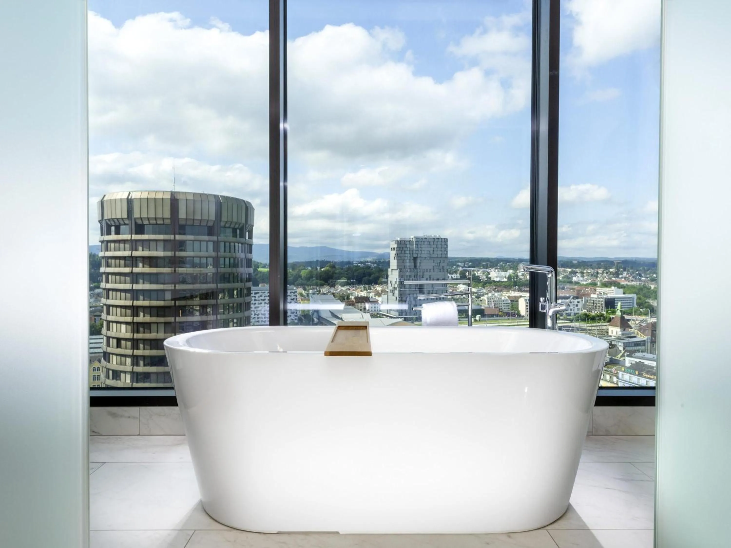 Bedroom in Mövenpick Hotel Basel