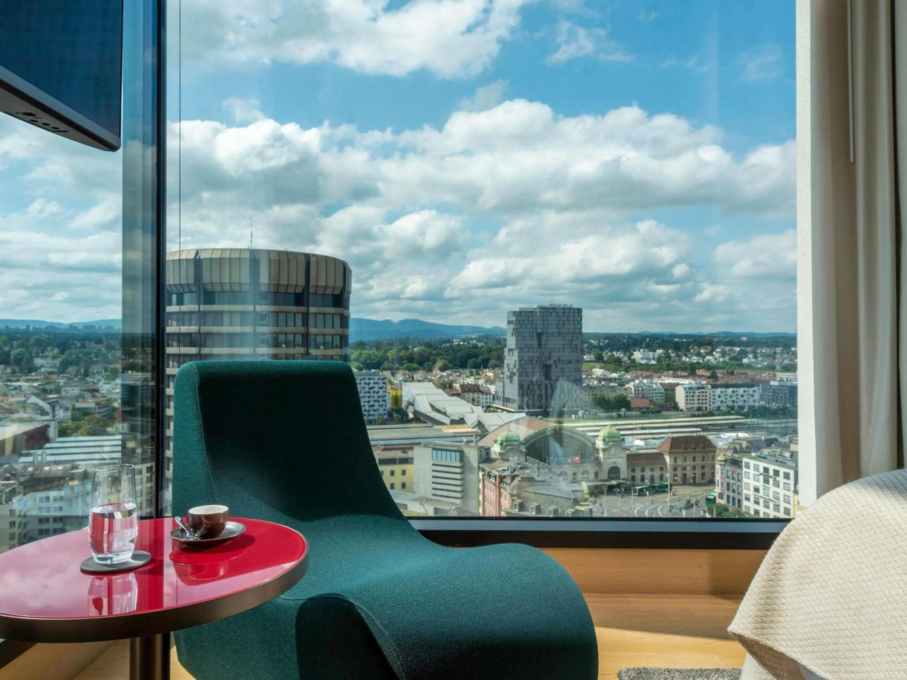 Bedroom in Mövenpick Hotel Basel