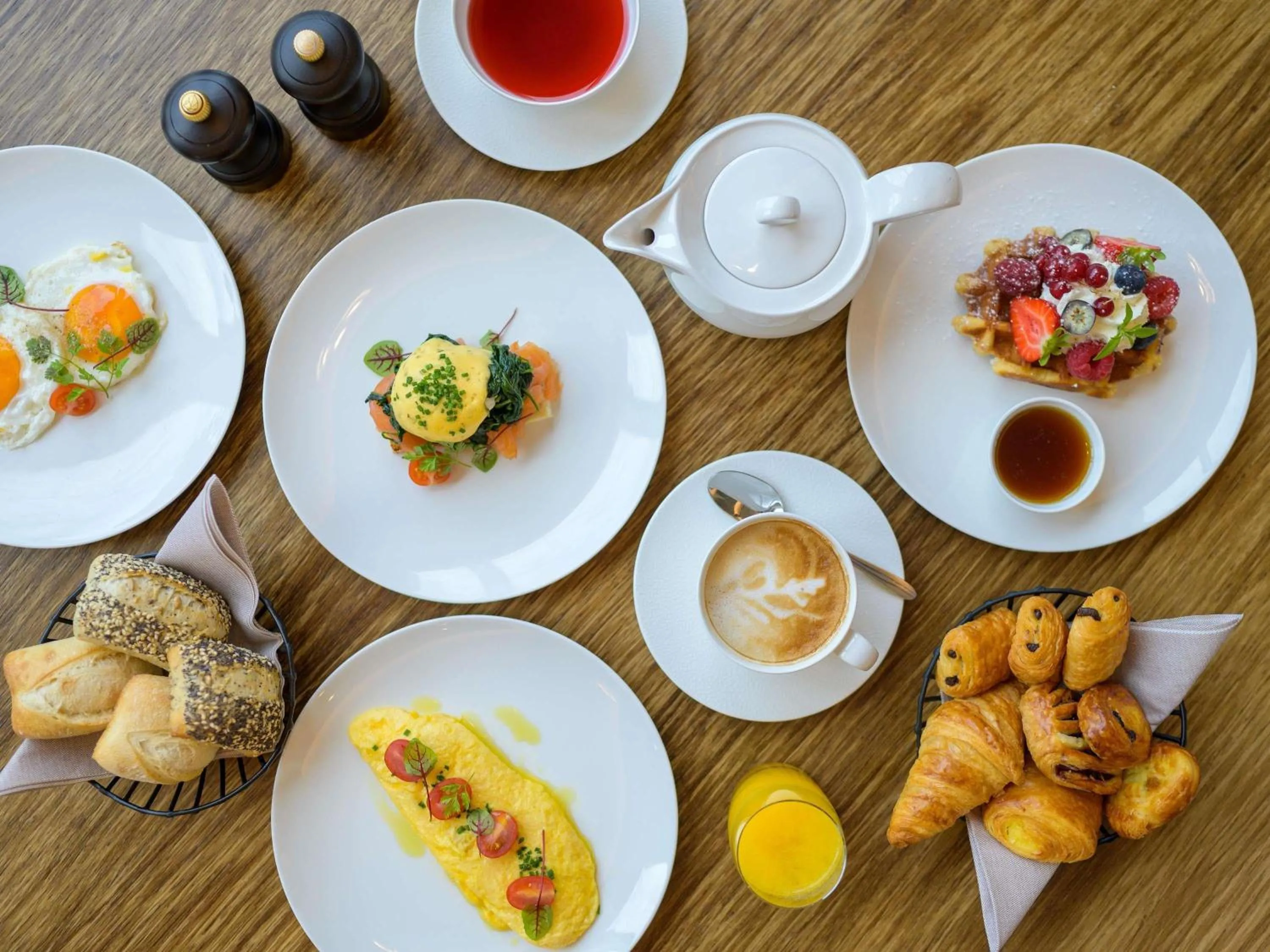Breakfast in Mövenpick Hotel Basel