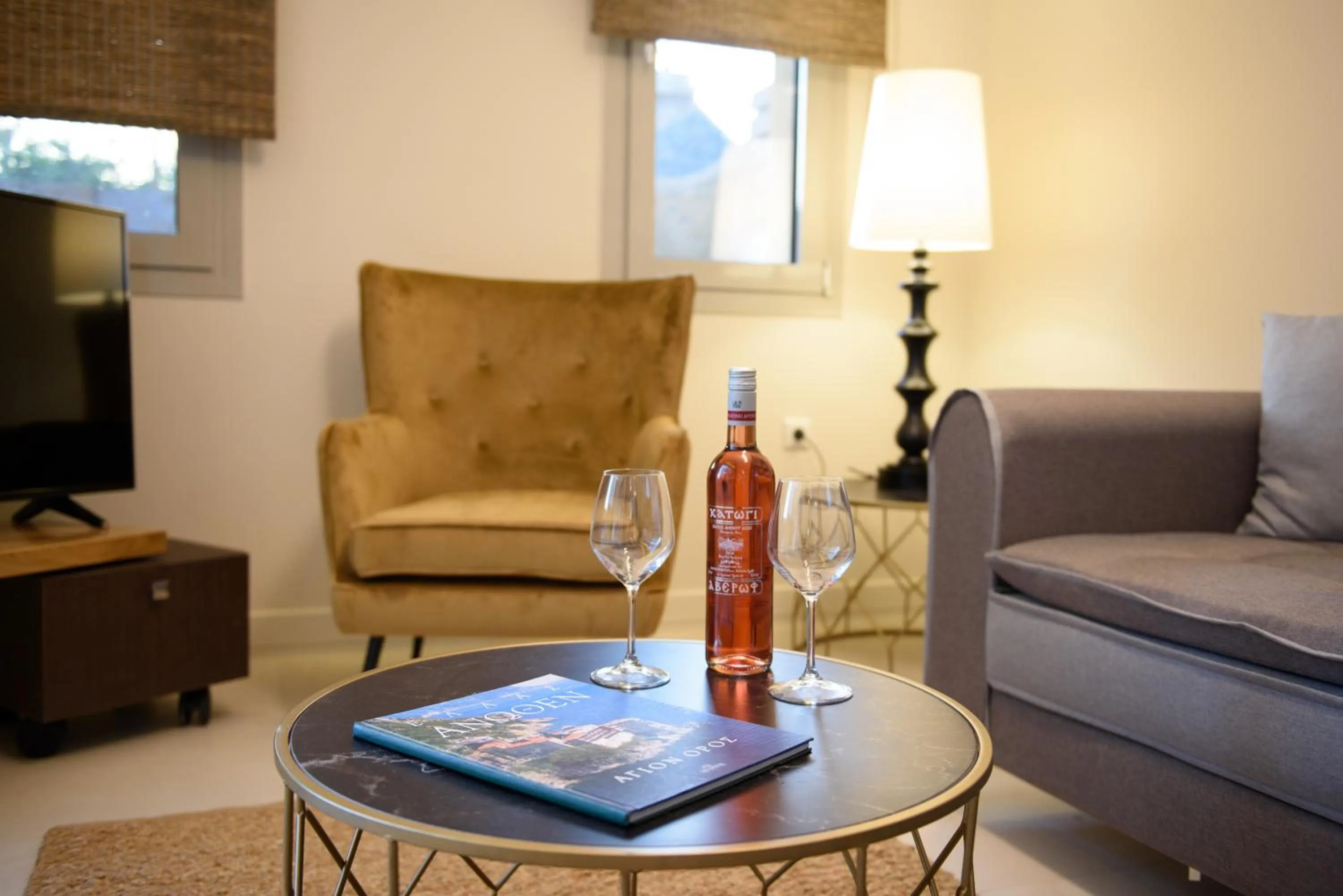 Living room in Tessera Villas & Studios Collection