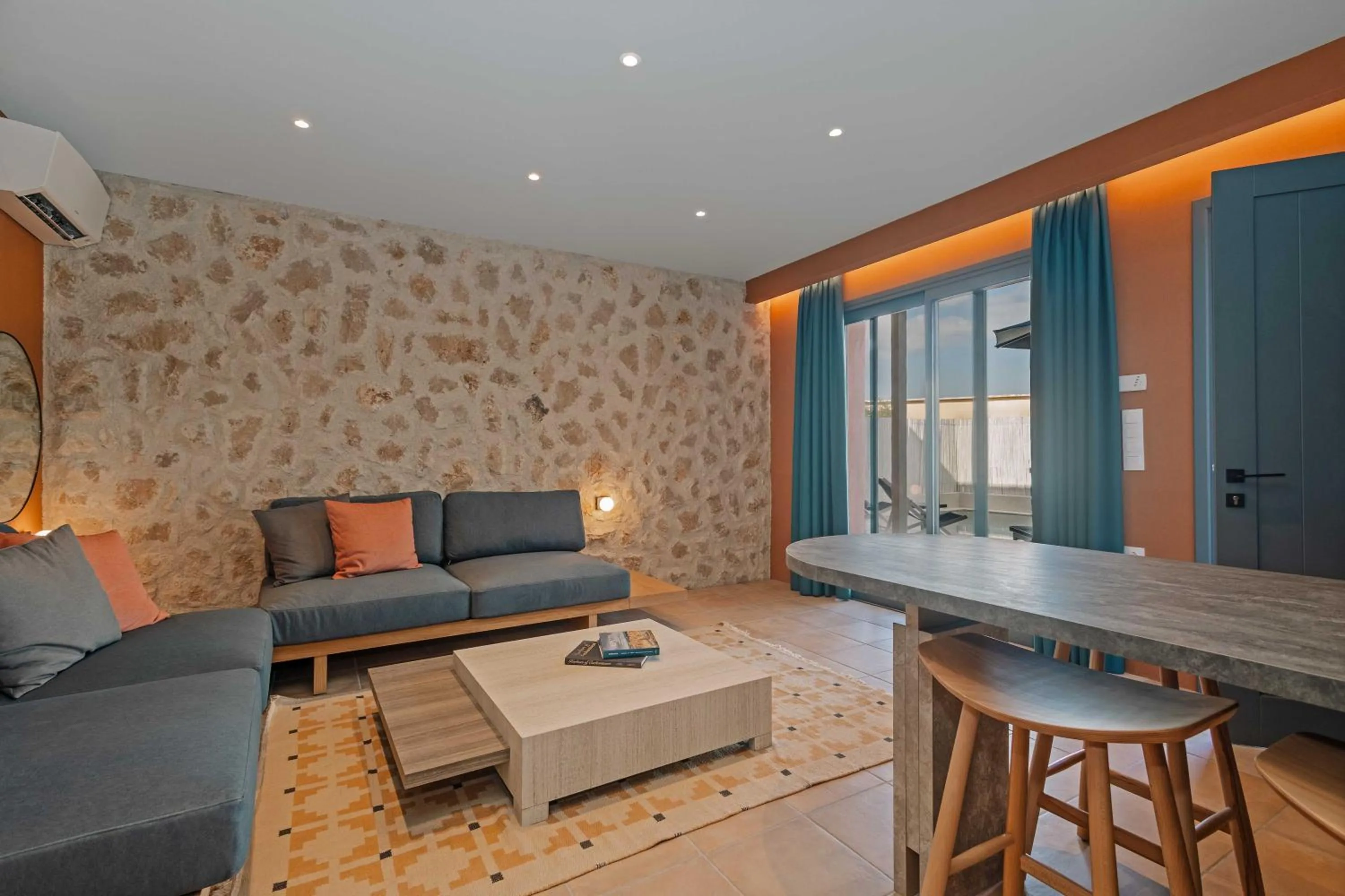 Living room in Tessera Villas & Studios Collection