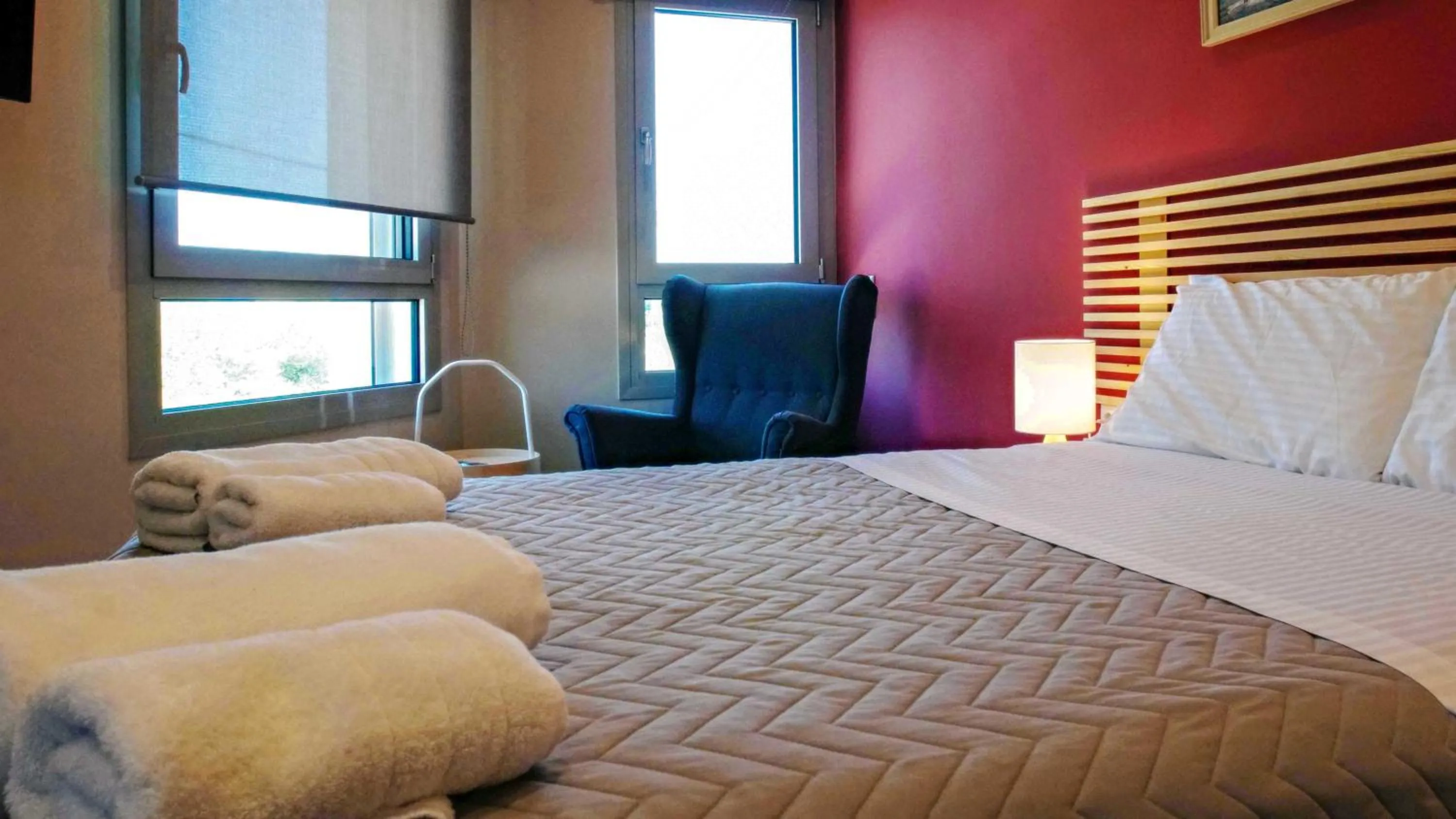 Bed in Tessera Villas & Studios Collection