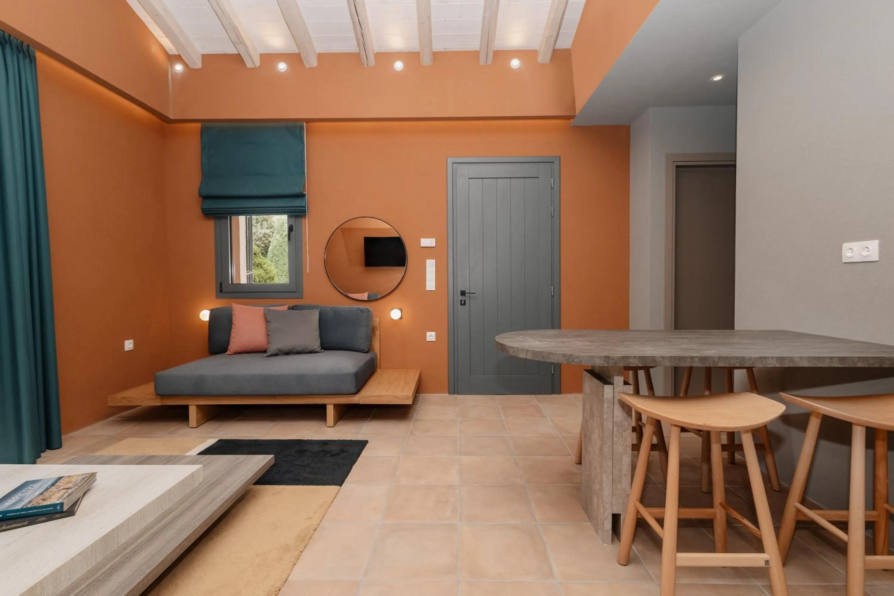 Living room in Tessera Villas & Studios Collection