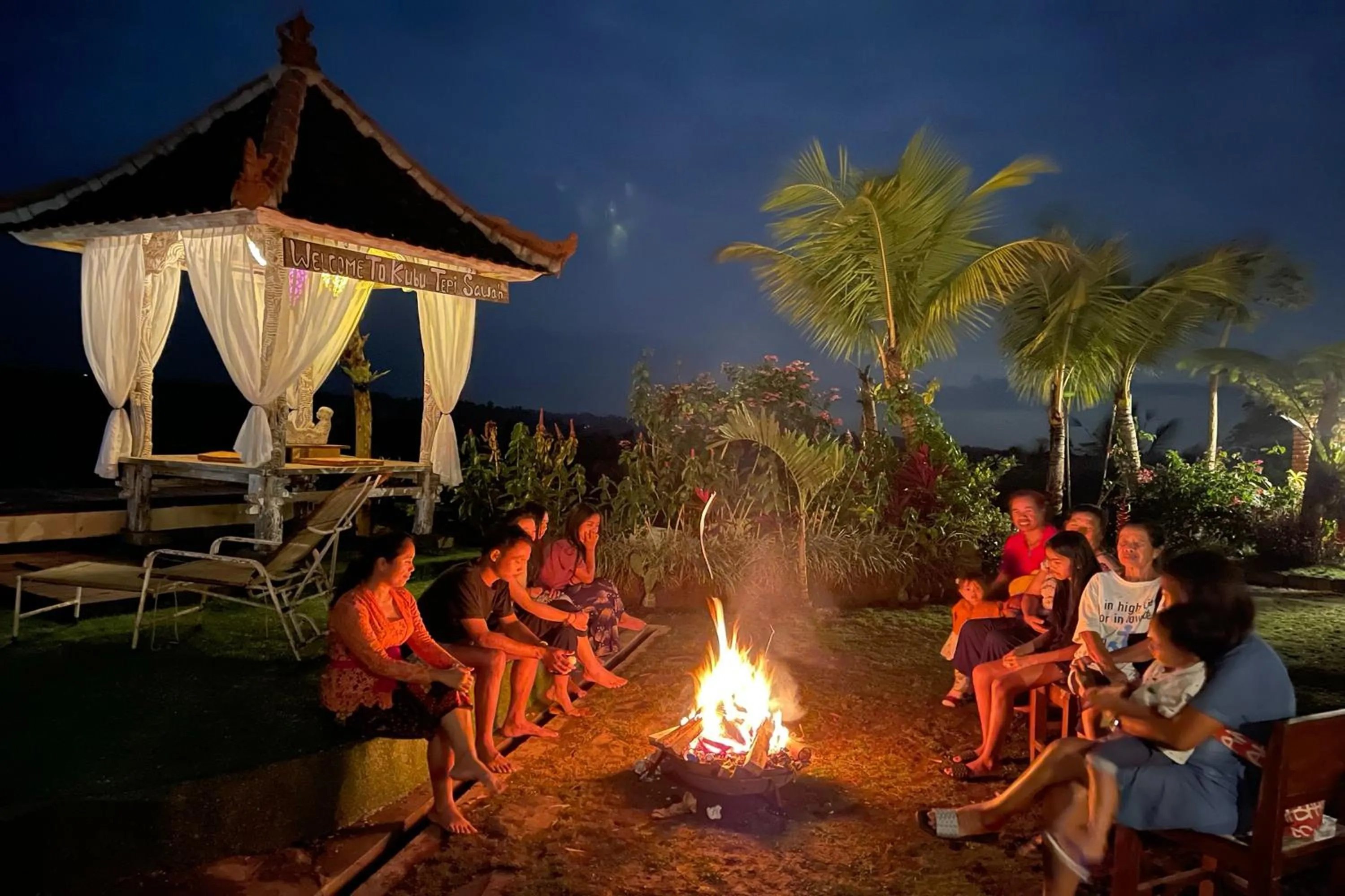 BBQ facilities in KTS - Kubu Tepi Sawah