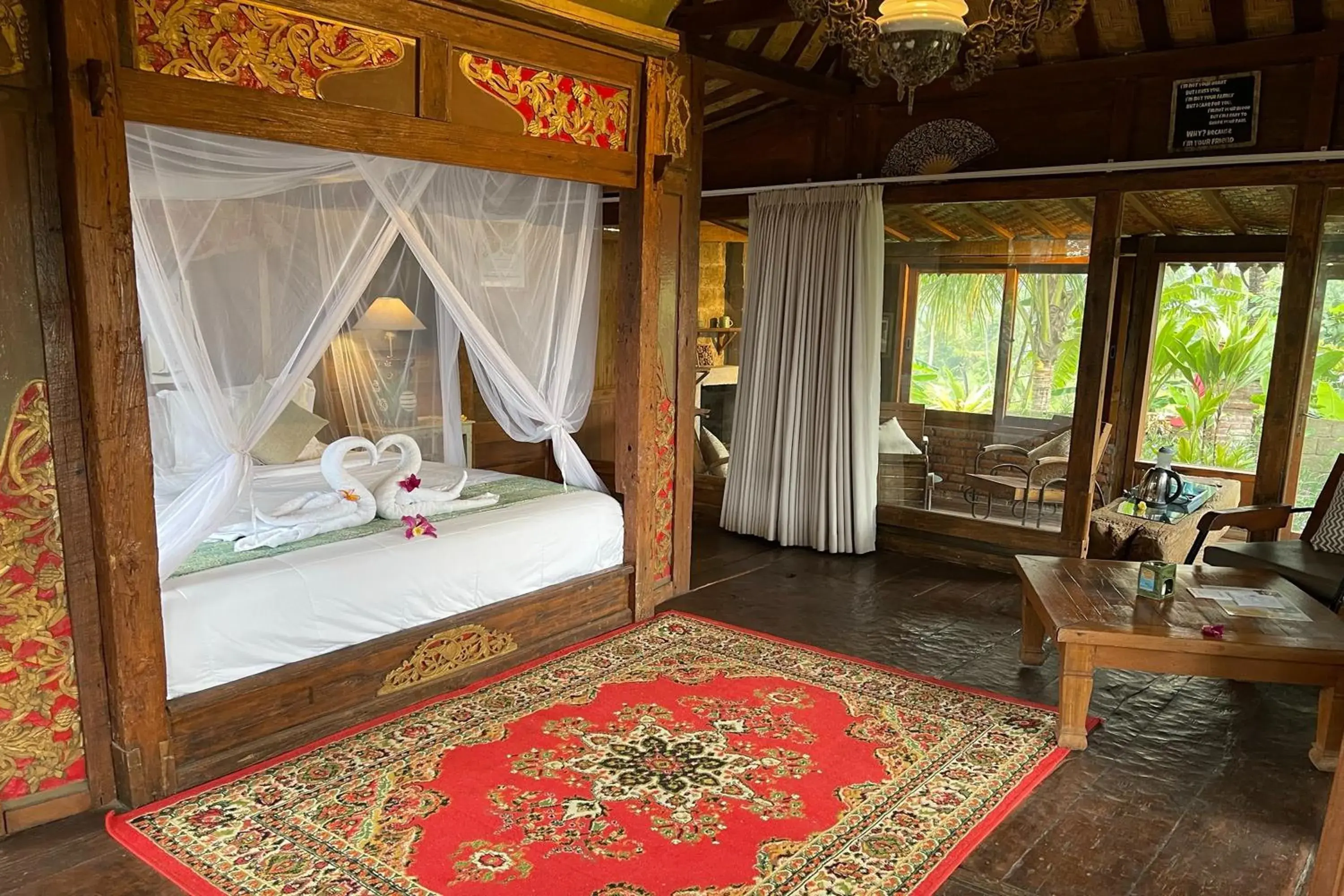 One Bedroom Heritage Wooden Bungalow in KTS - Kubu Tepi Sawah One Bedroom Heritage Wooden Bungalow in KTS - Kubu Tepi Sawah