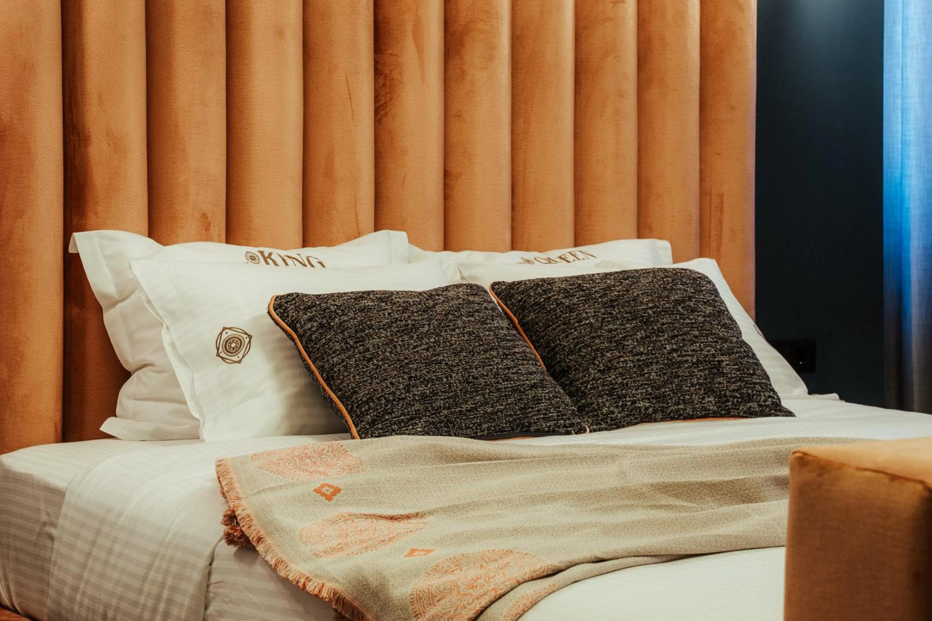 Bed in Espero Royal Stay