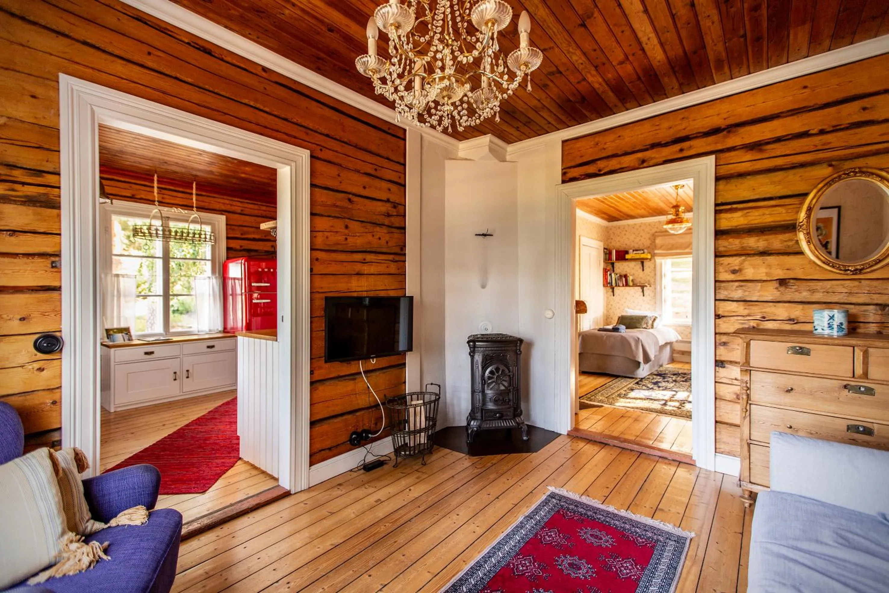 Deluxe Twin Room with Sea View in Villa Wolax