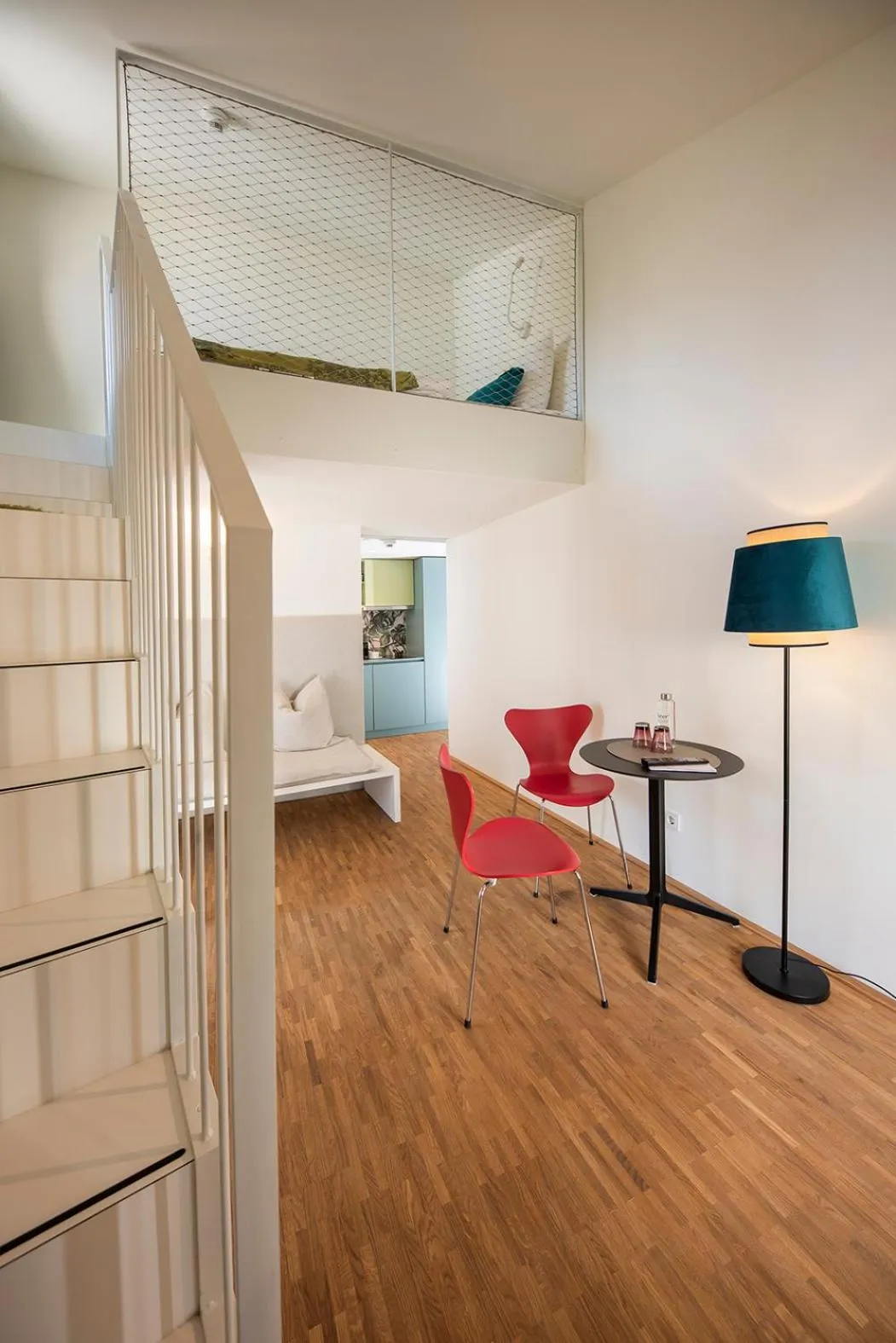 Living room, Bed in pradl elf my- apartment