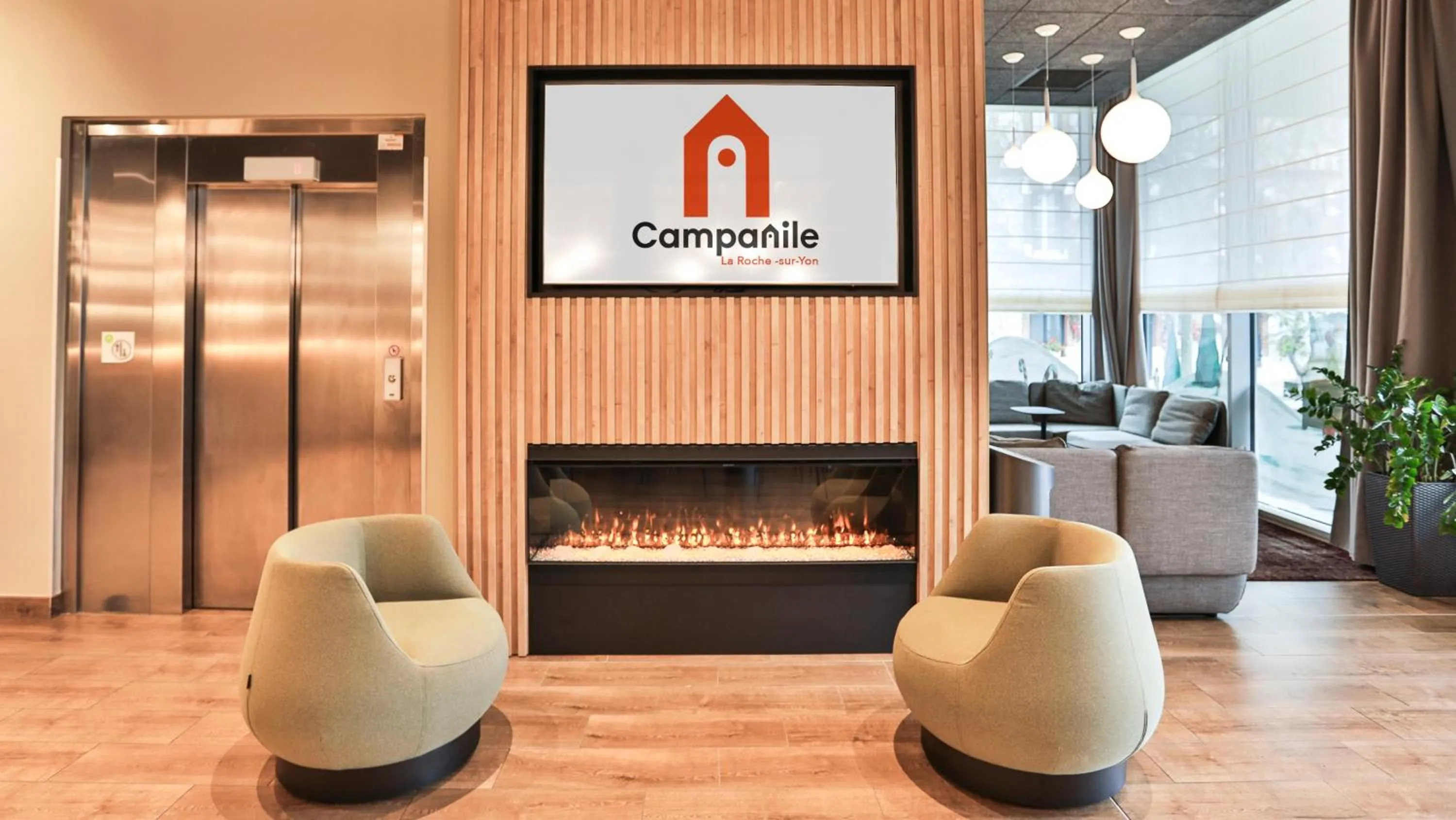 Property logo or sign in Campanile La Roche Sur Yon Centre Gare