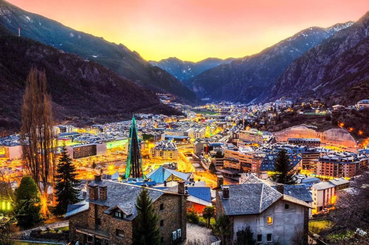 Sunset in La pradella Bolquere