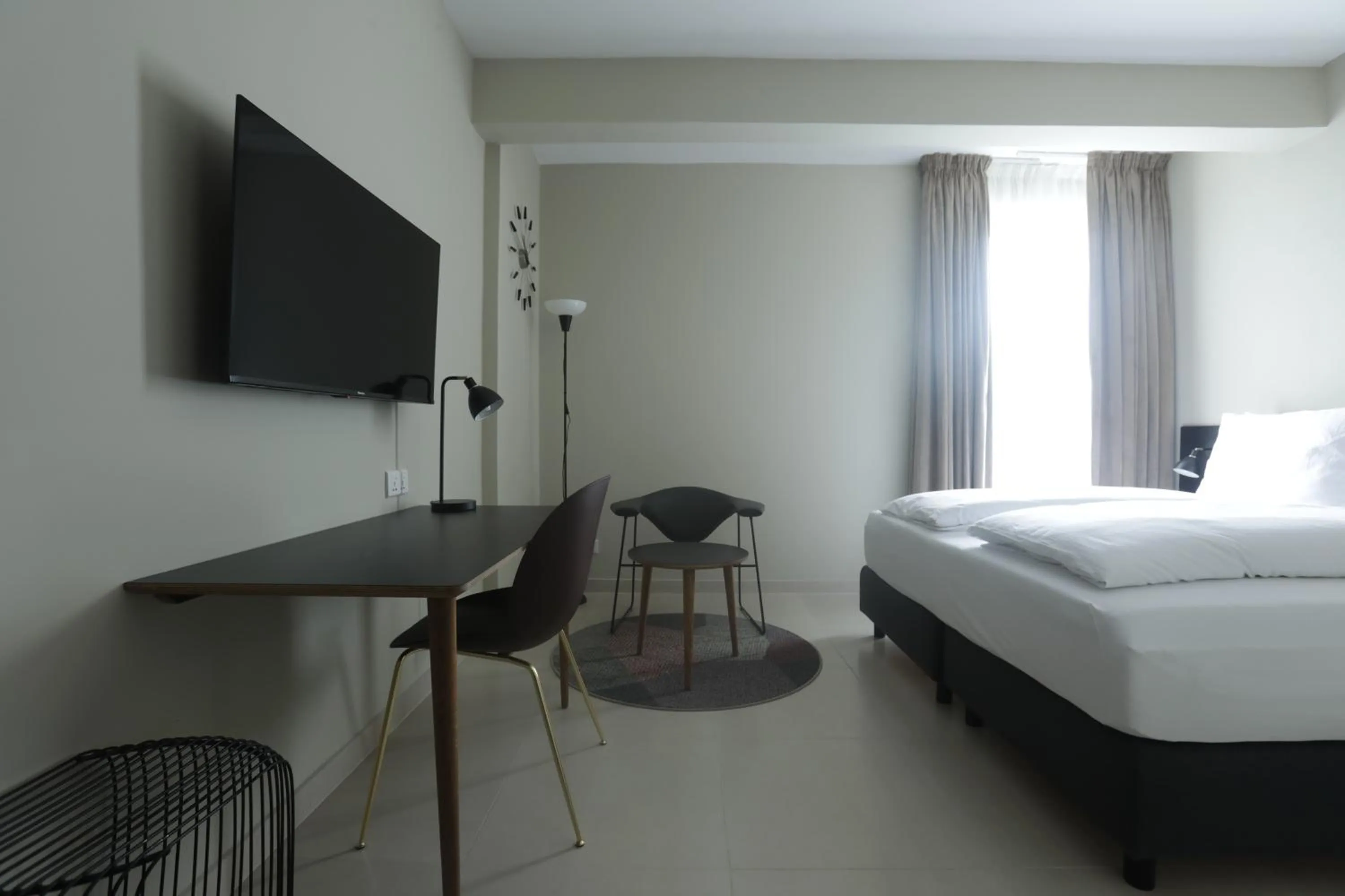 View (from property/room), Bed in Nordic Hotel Lagos