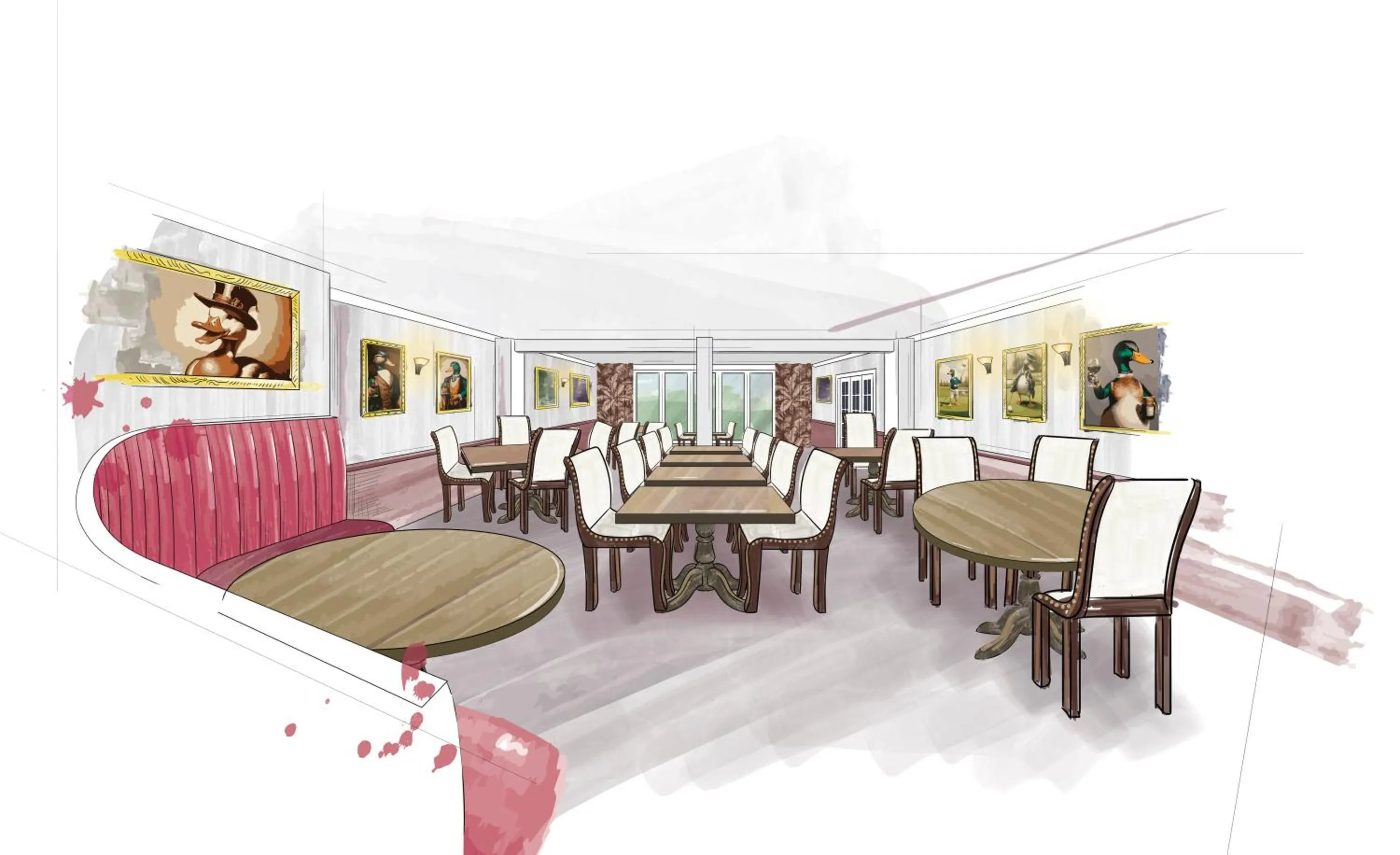 Restaurant/places to eat in The Watchman Hotel