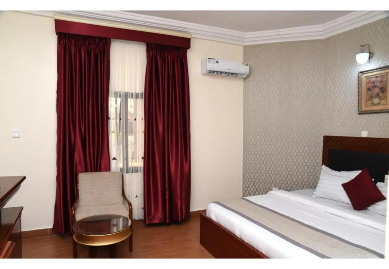 Bed in Royalton Hotels Abuja