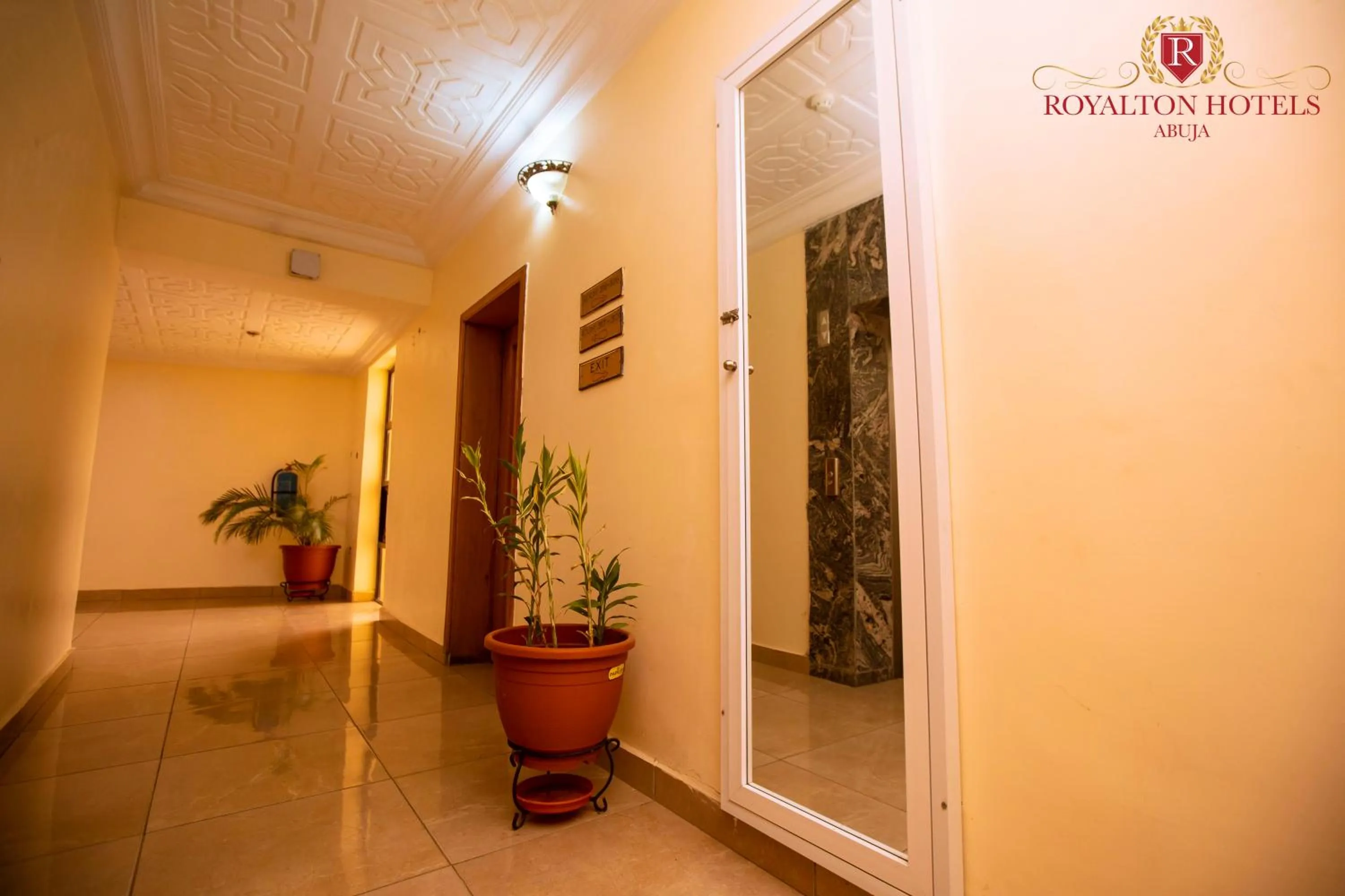 Facade/entrance in Royalton Hotels Abuja