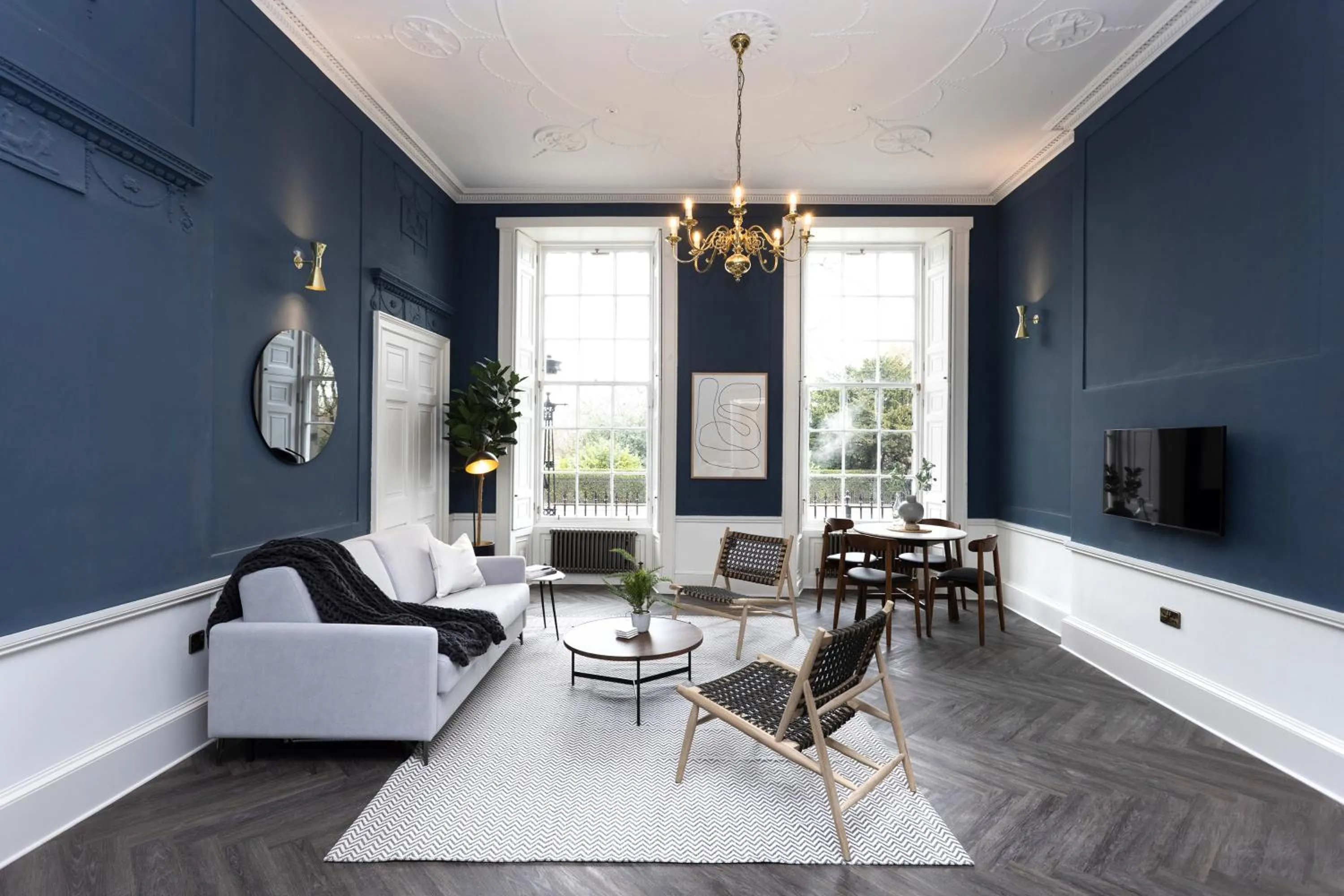 Living room in 29 Queen Street Aparthotel