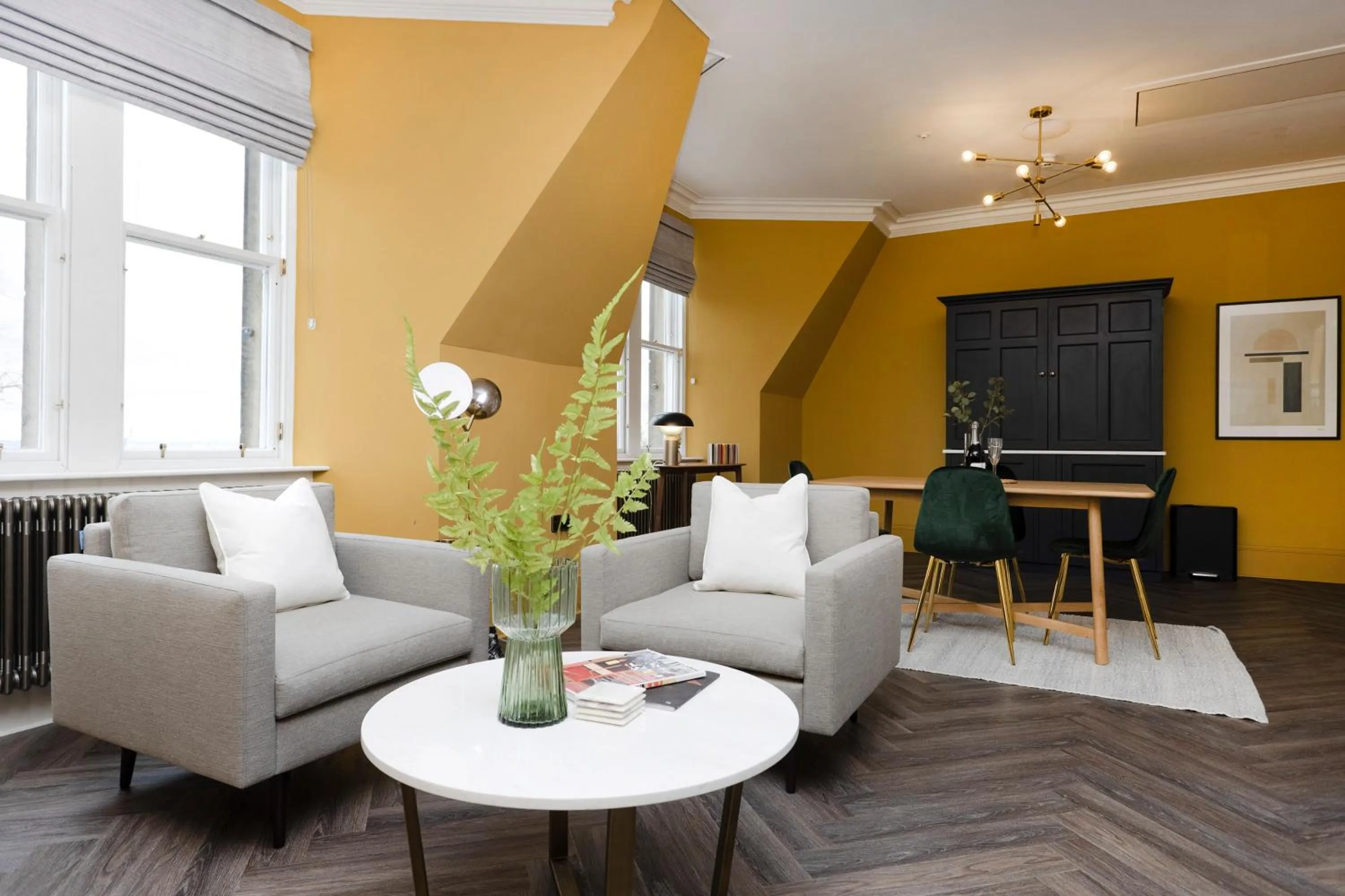 Living room in 29 Queen Street Aparthotel