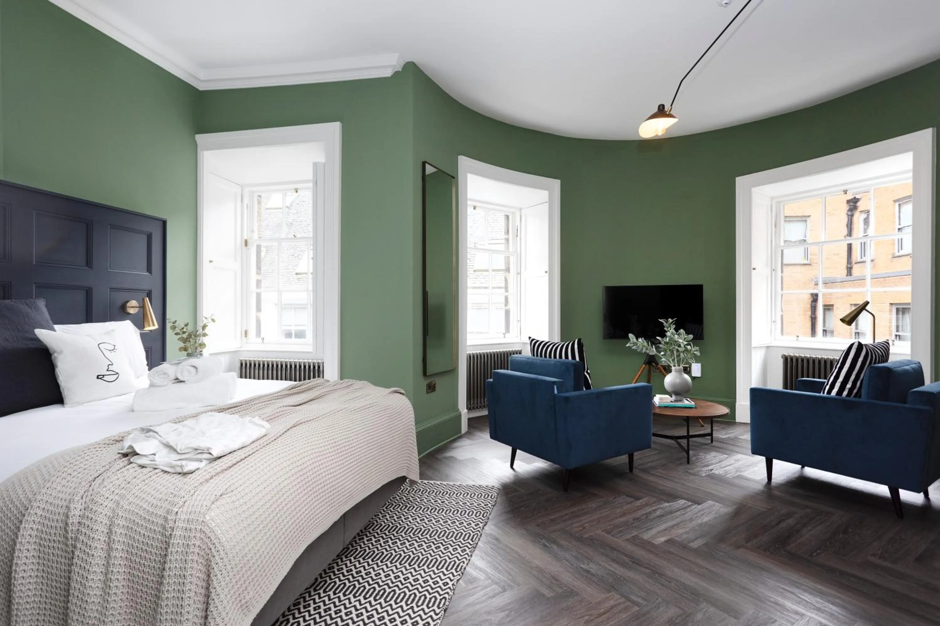 Living room in 29 Queen Street Aparthotel